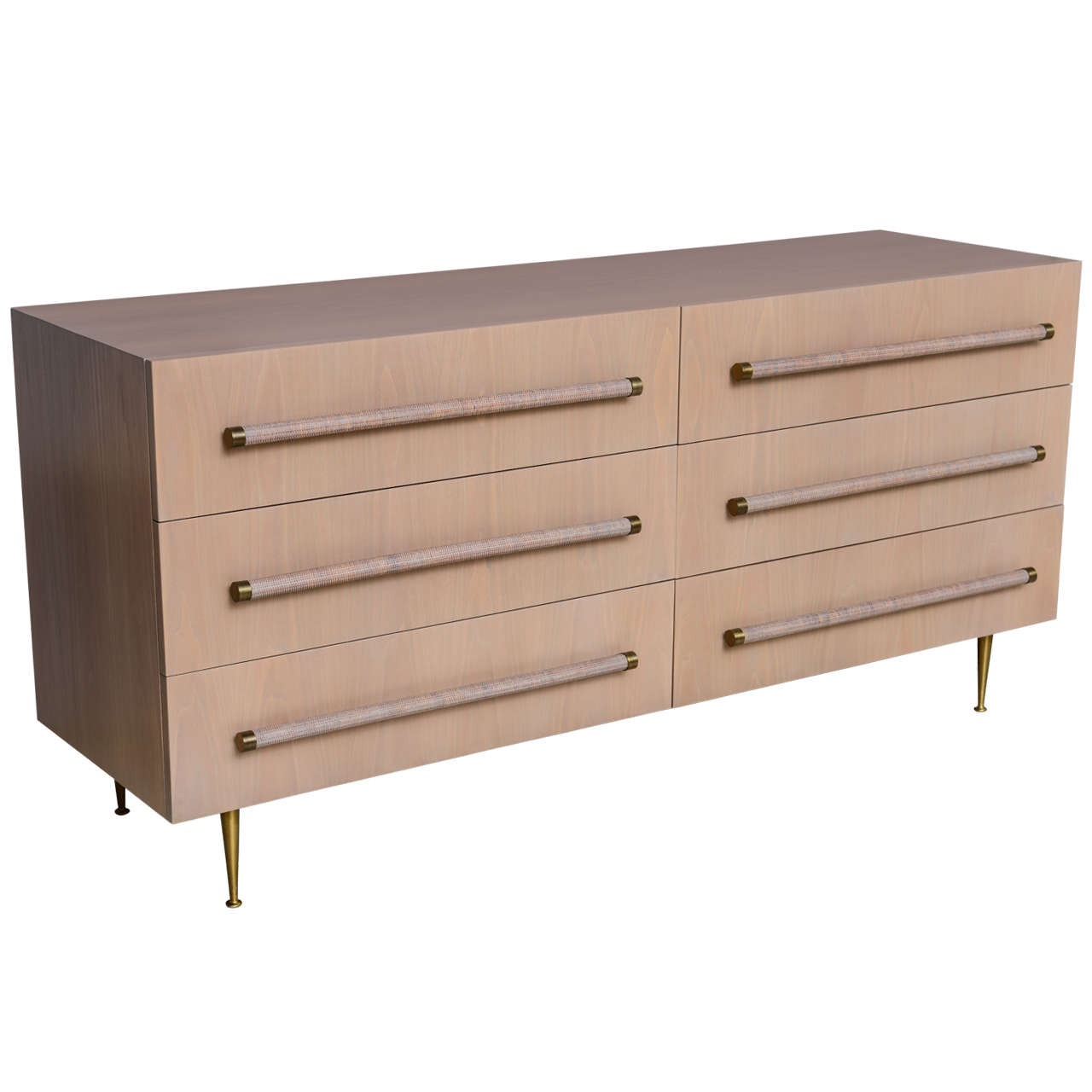 Bleached Walnut Dresser by T.H. RobsjohnGibbings for at 1stdibs