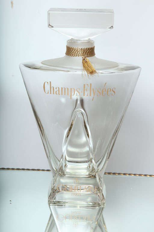 Vintage Large Guerlain Factice Perfume Bottle at 1stDibs factice