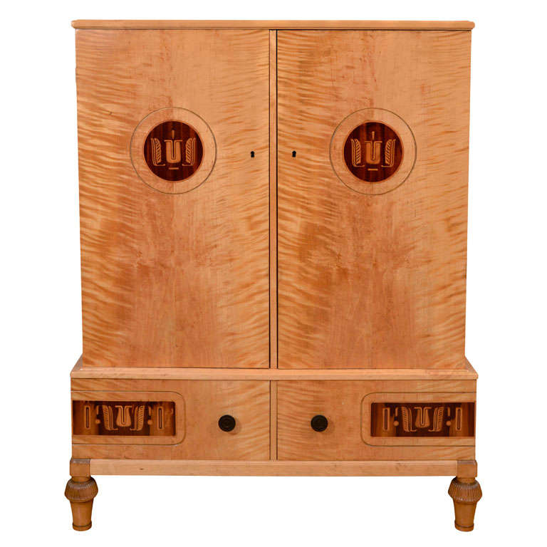 Art Deco Armoire For Sale at 1stDibs