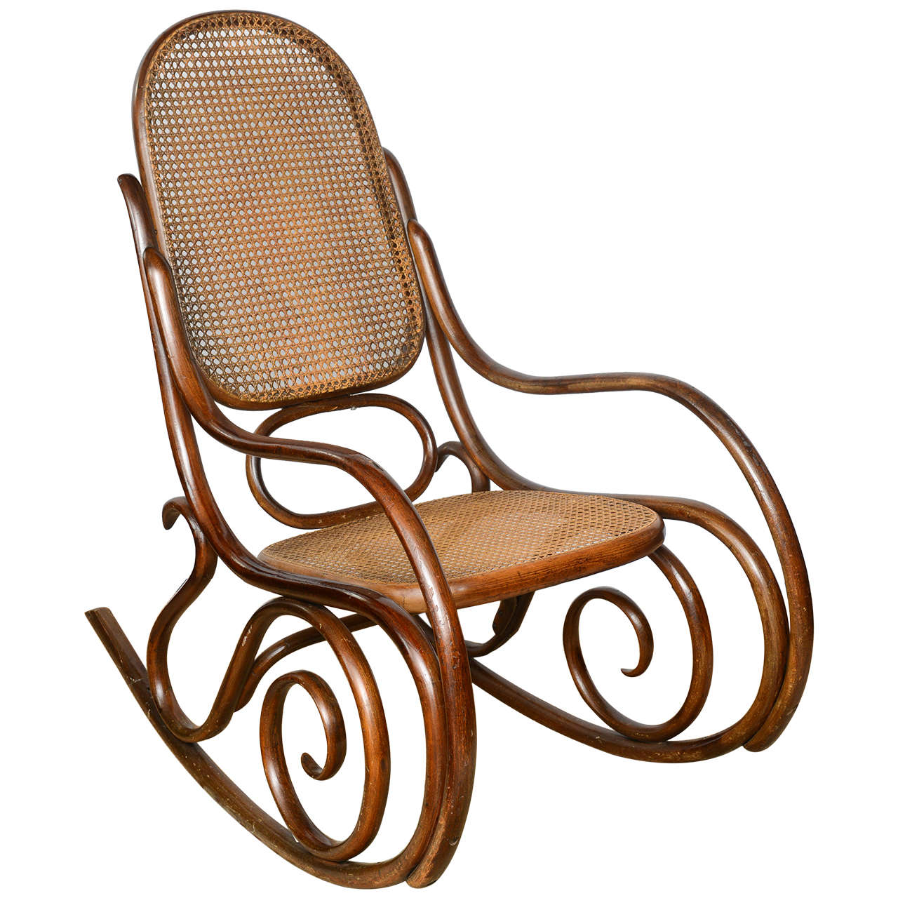 Vintage Bentwood Rocking Chair at 1stDibs rocking chair