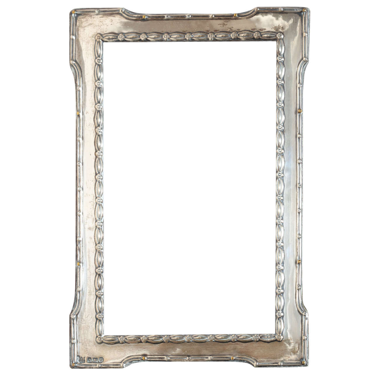 W. J. Myatt and Co.English Art Deco Silver Photograph Frame at 1stdibs