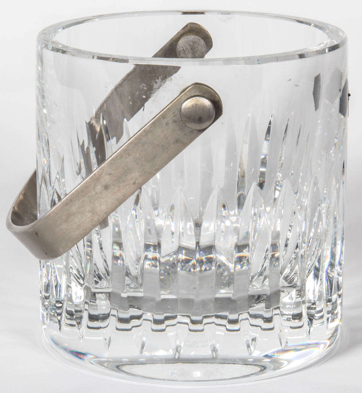 Cut Lead Crystal Ice Bucket by Saint Louis France For Sale at 1stDibs glass ice bucket