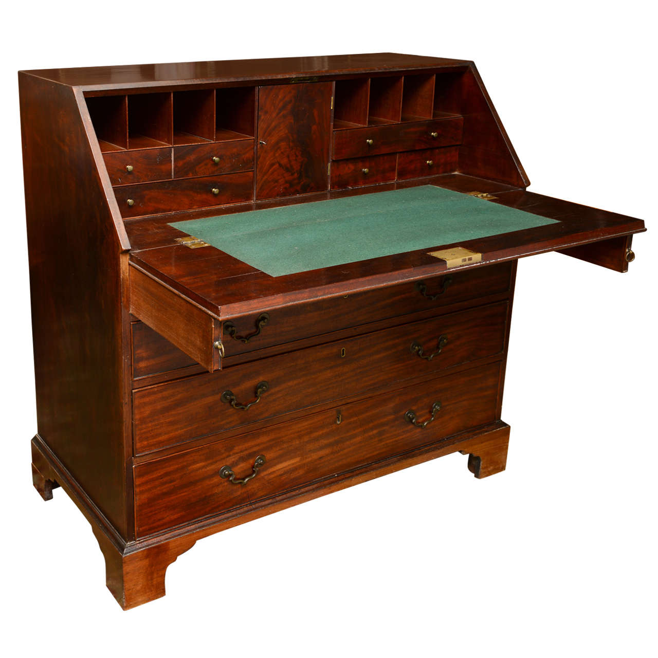 19th Century Large, Superb Mahogany Writing Desk at 1stDibs