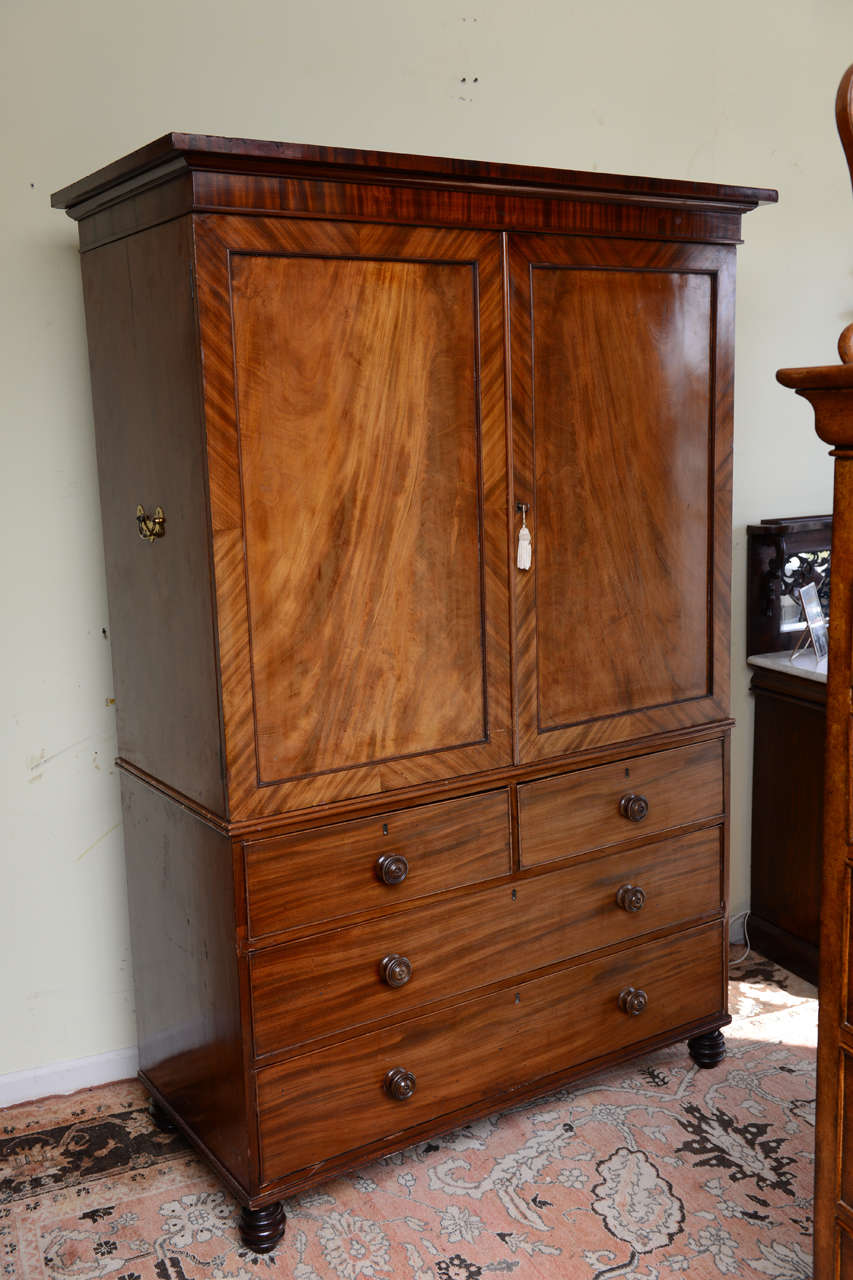 19th c. English Linen Press at 1stDibs linen press furniture, antique linen press