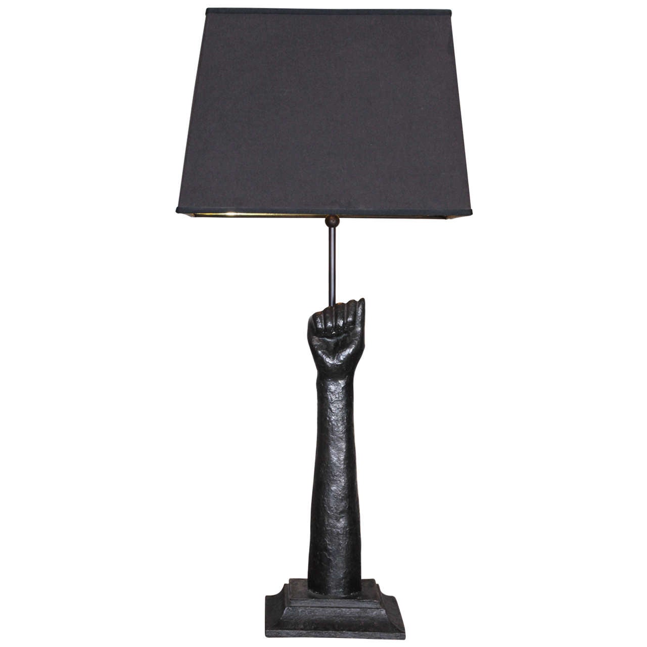 Hand Table Lamp For Sale at 1stDibs