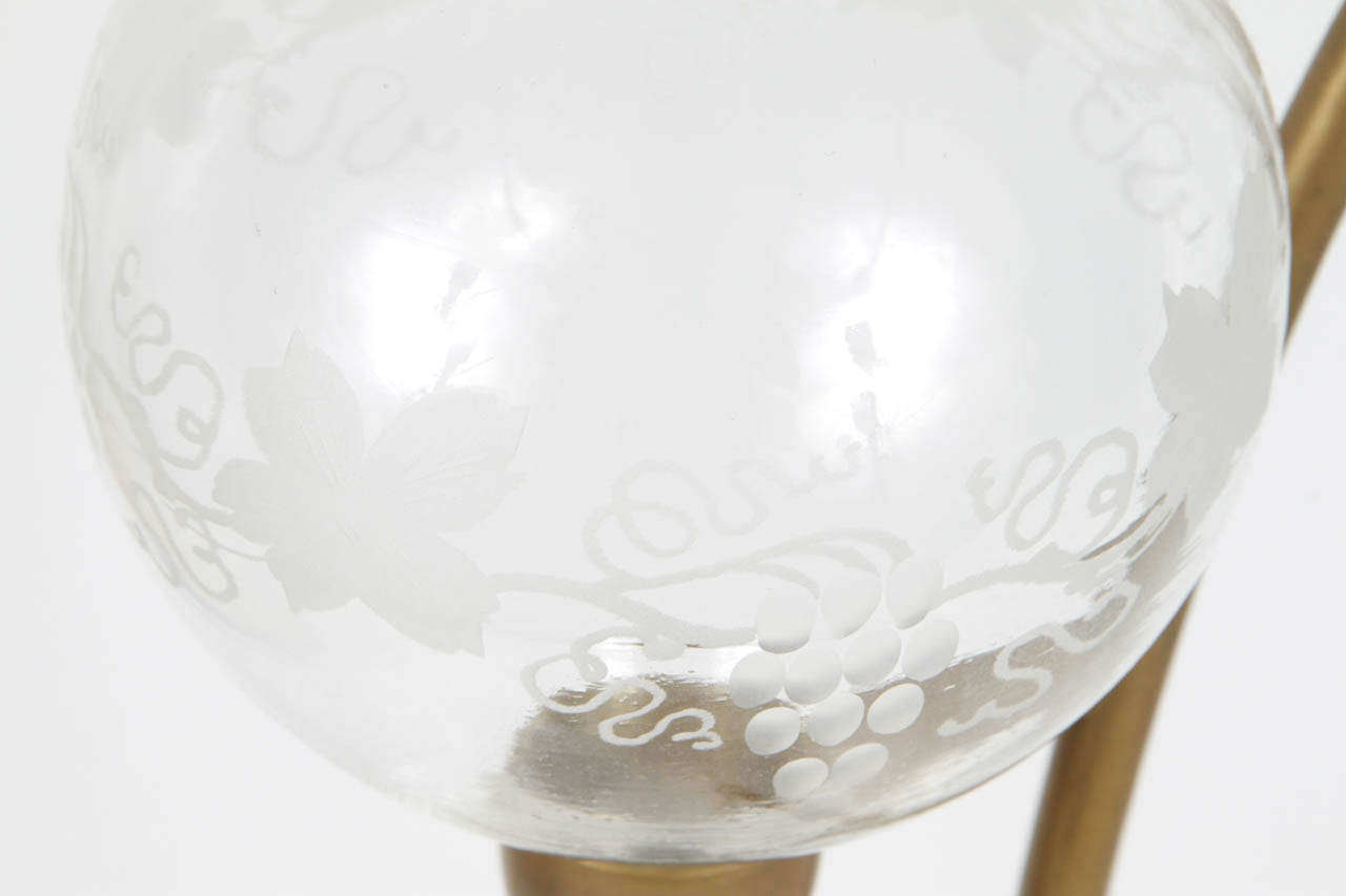 Austrian Wine Decanter with Stand by Richard Rohac at 1stDibs