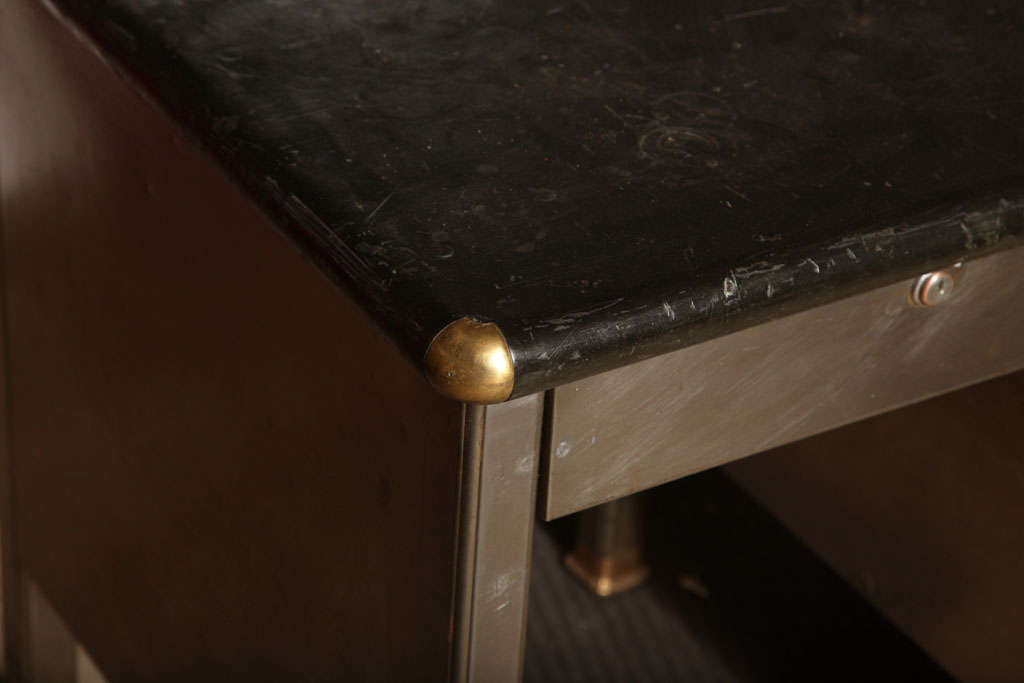 Steel Office Furniture Institute Desk at 1stDibs steel office desk