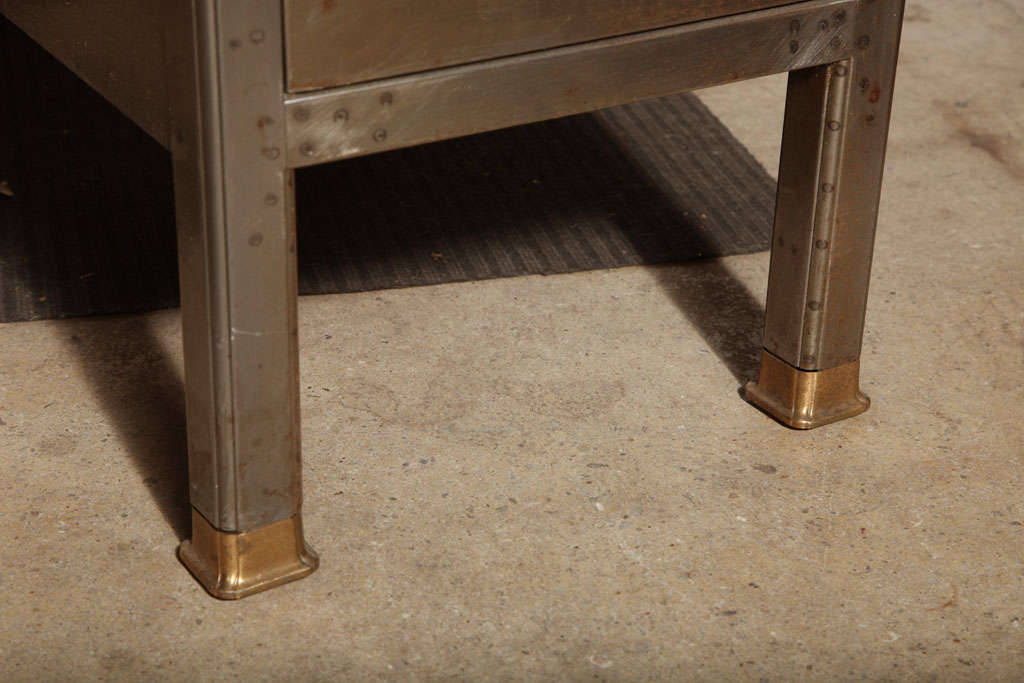 Steel Office Furniture Institute Desk at 1stDibs steel office desk