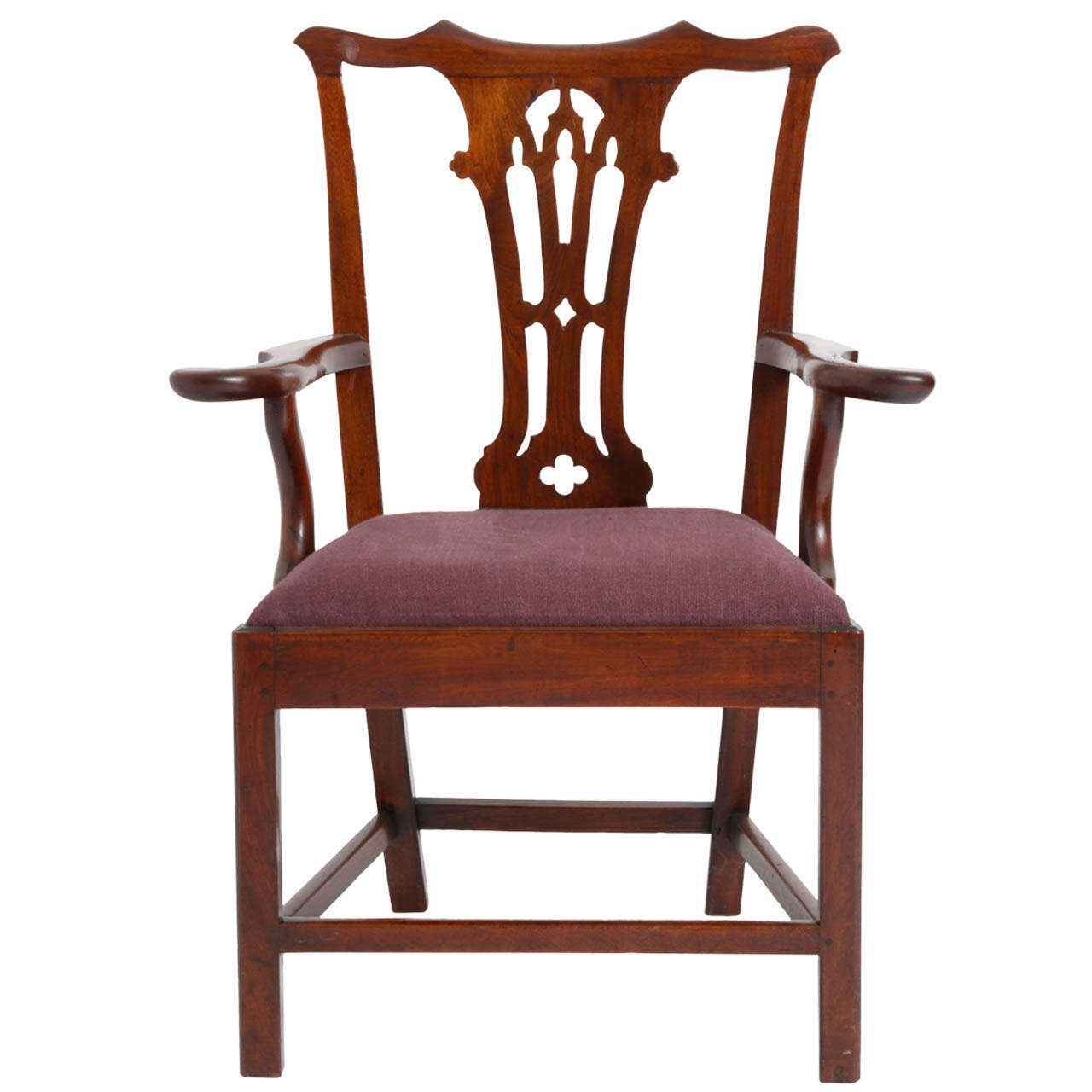 A III Mahogany Armchair For Sale at 1stDibs
