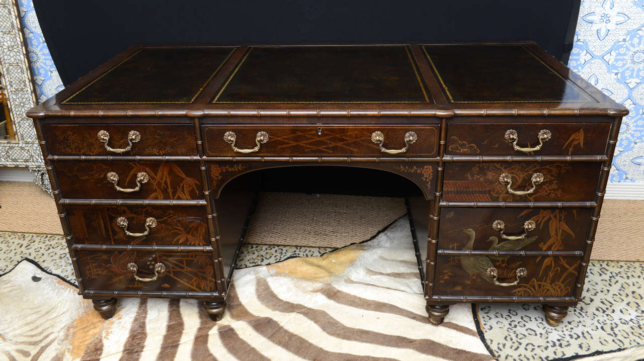 Vintage Henredon Chinoiserie desk at 1stDibs henredon desk, henredon