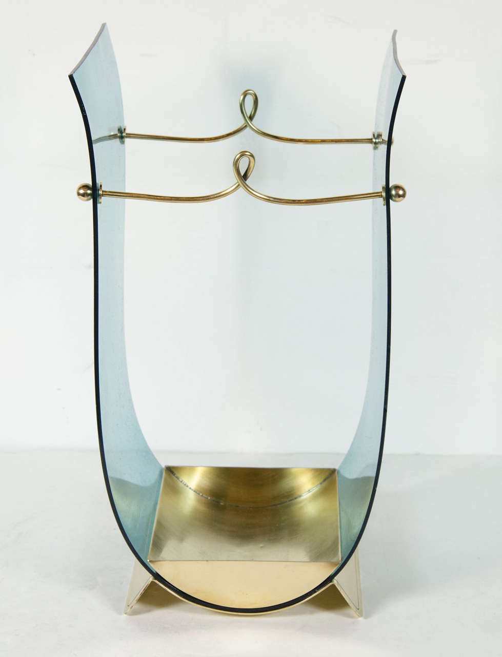 MidCentury Modernist Umbrella Stand in the Manner of at 1stdibs