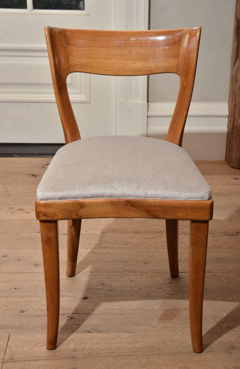 Set Of Six Midcentury Italian Dining Chairs By Cassina For Sale at 1stdibs