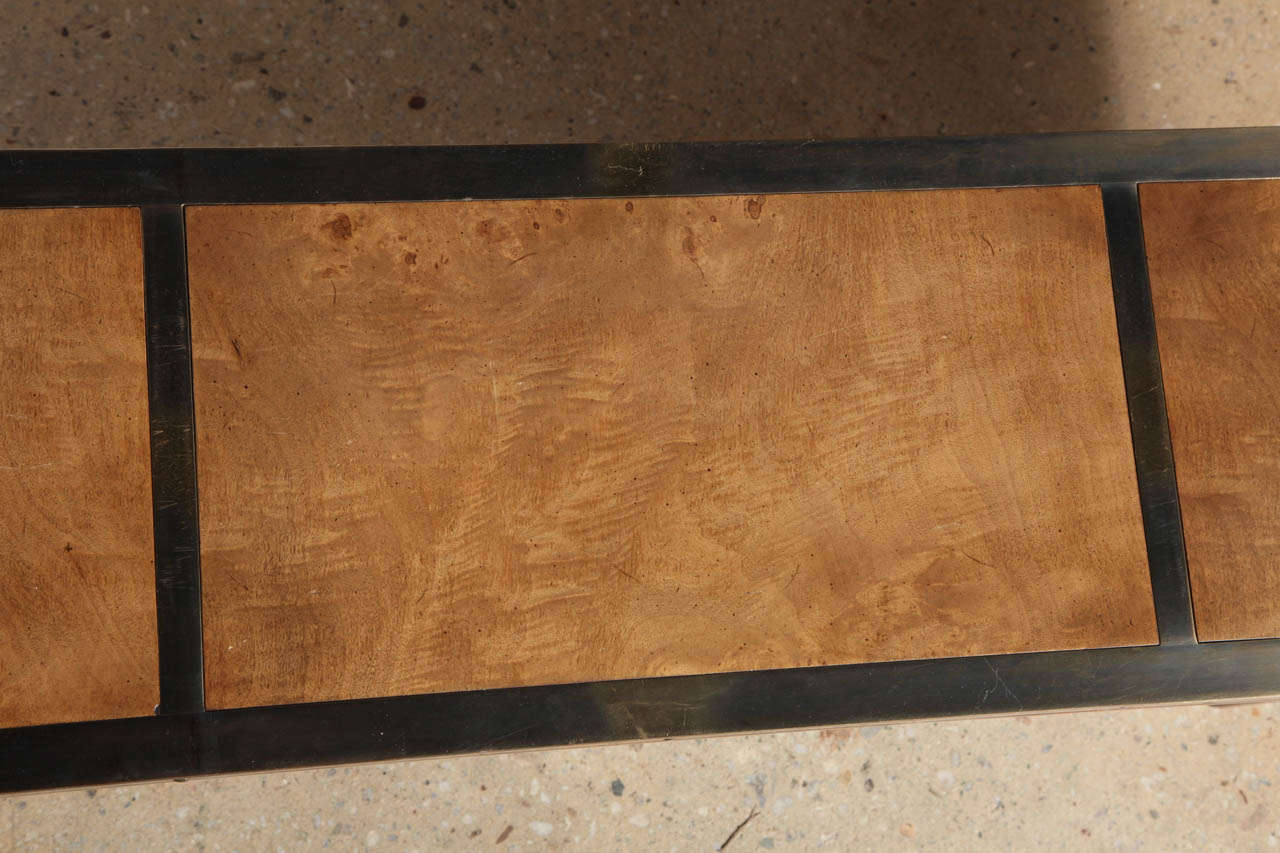 narrow Mastercraft Coffee Table at 1stDibs long narrow coffee table