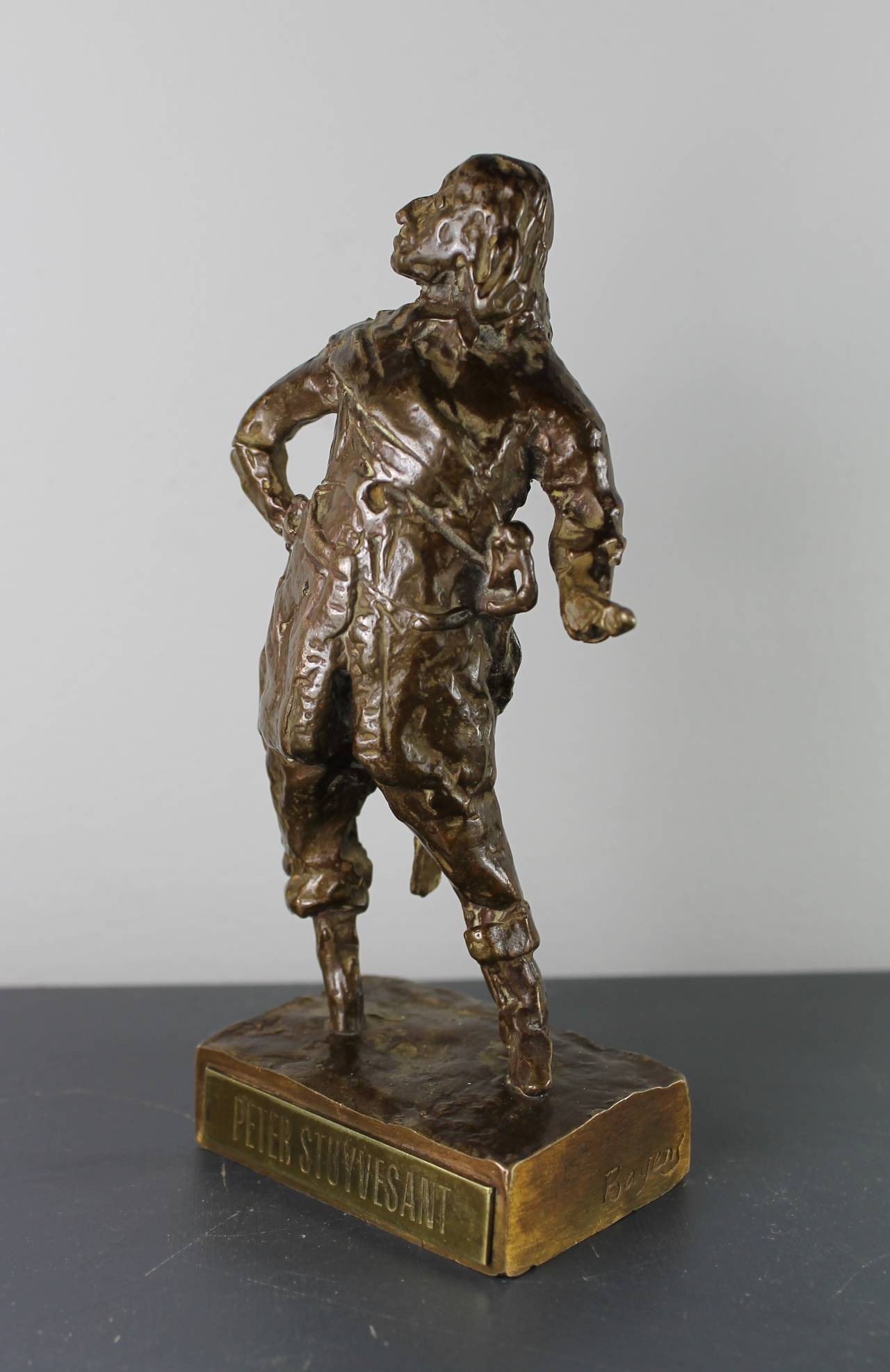 Miniature of Peter Stuyvesant in Bronze, 1980 For Sale at 1stdibs