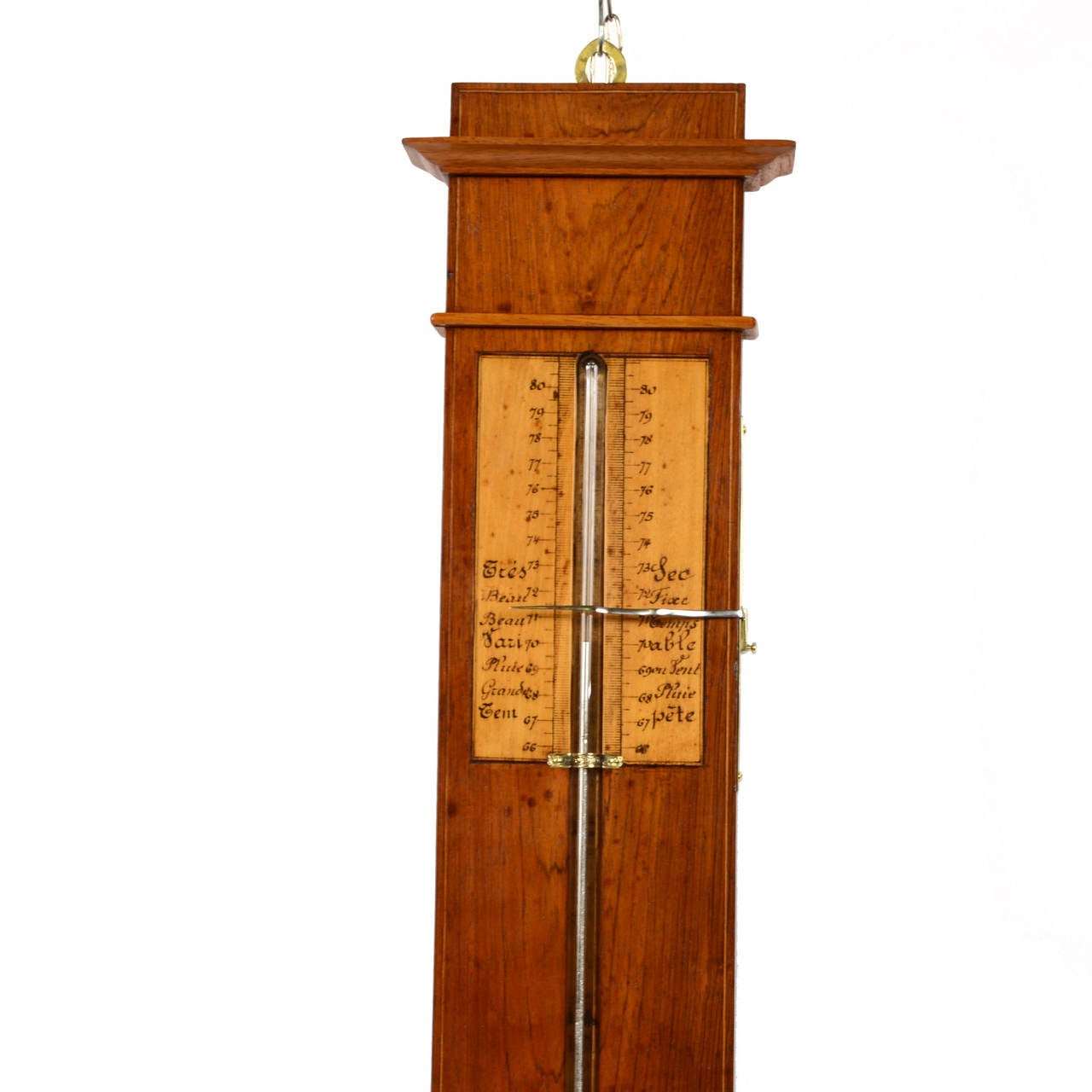 Elegant Mercury Barometer Made in the First Half of the 19th Century at