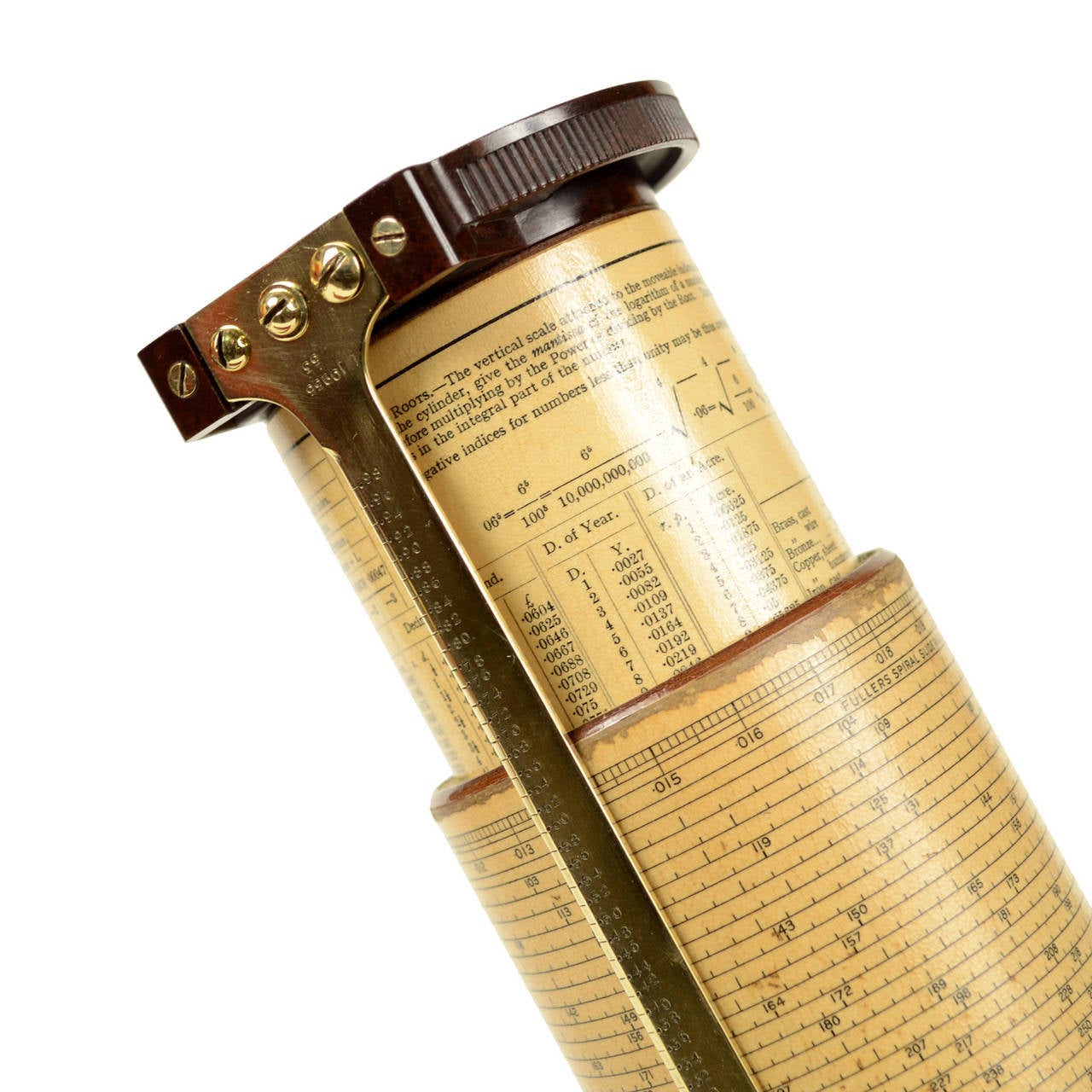 Antique Spiral SlideRule For Sale at 1stdibs