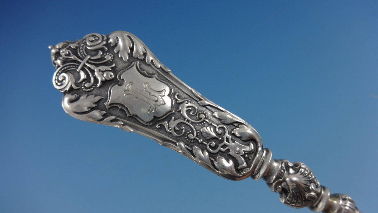 German 800 Silver Figural No. 36 Flatware Set Service Dinner Size 203