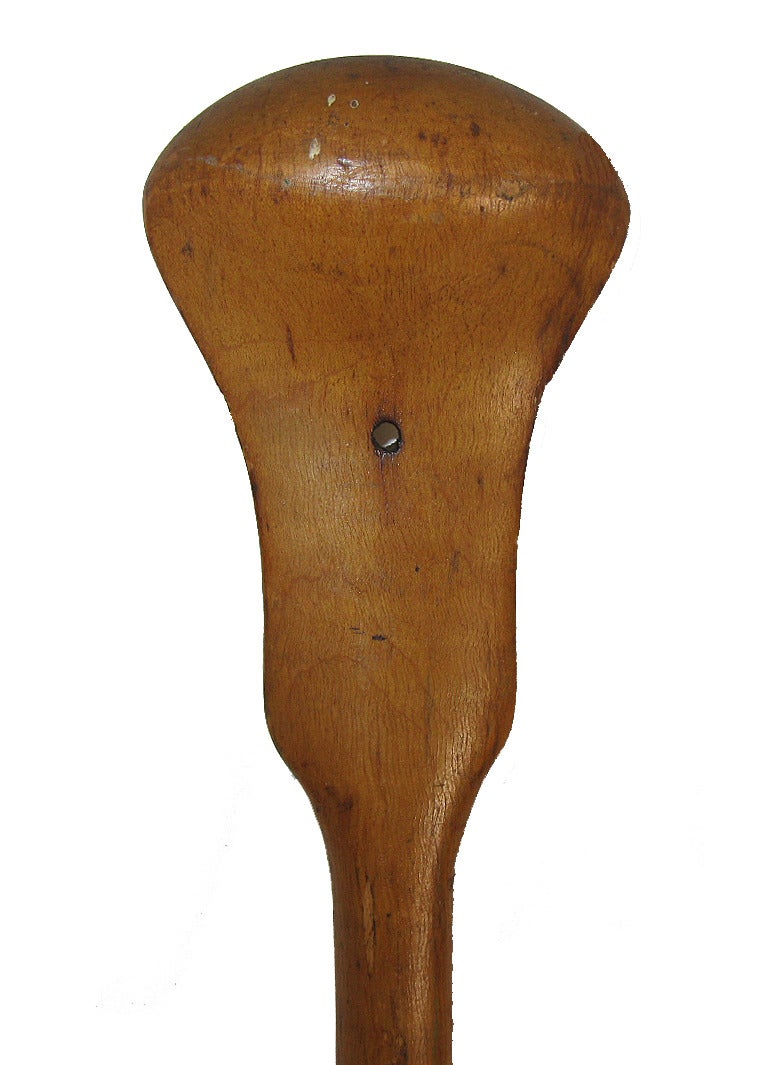 Tiger Maple Canoe Paddle For Sale at 1stDibs