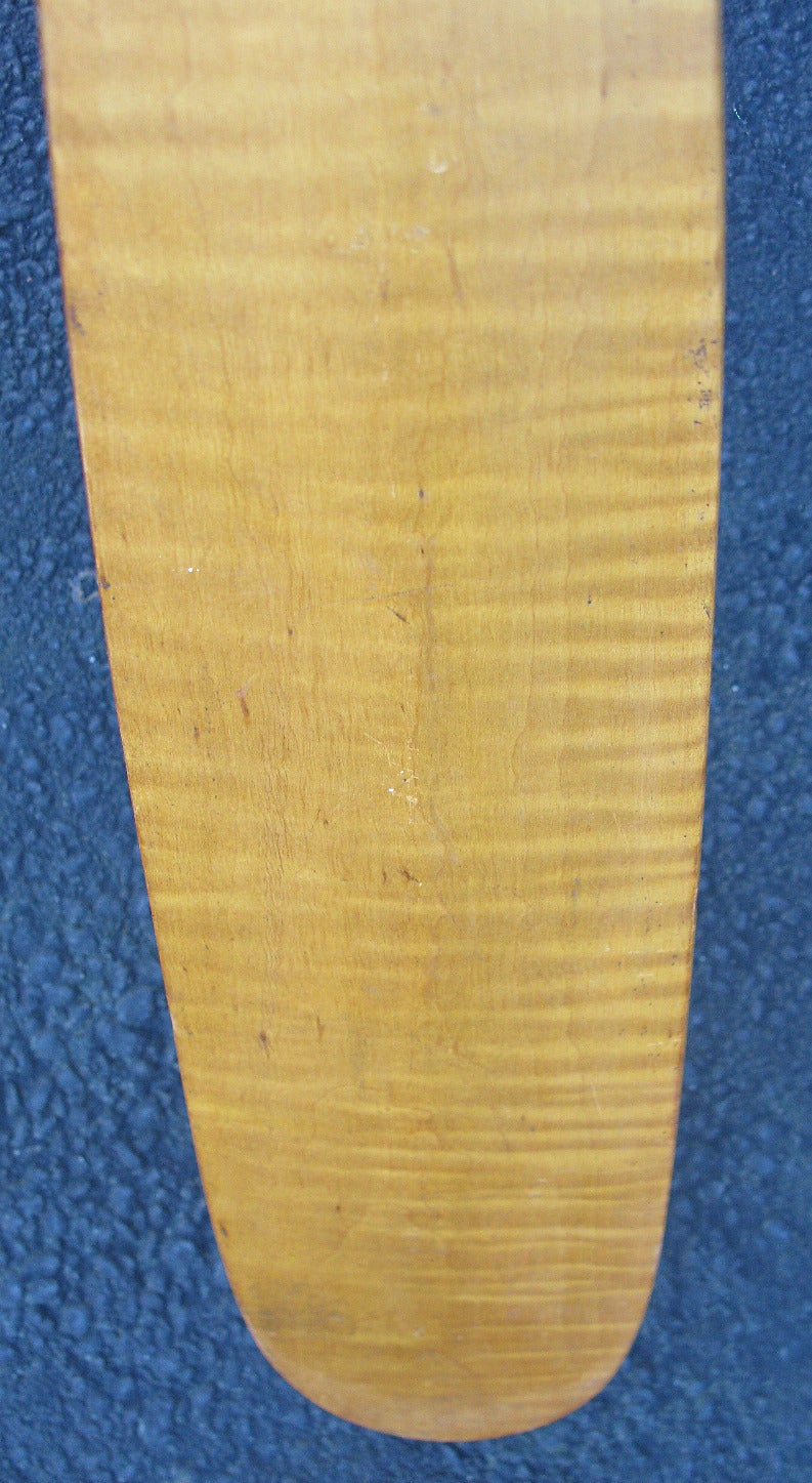 Tiger Maple Canoe Paddle For Sale at 1stDibs
