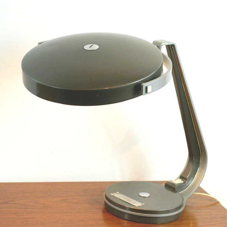 Spanish 1960s Desk Lamp in the Style of "Fase" at 1stDibs fase style