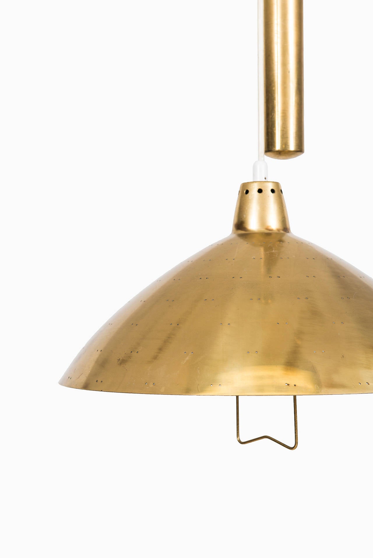 Counter Weight Ceiling Lamp in the Manner of Paavo Tynell at 1stDibs