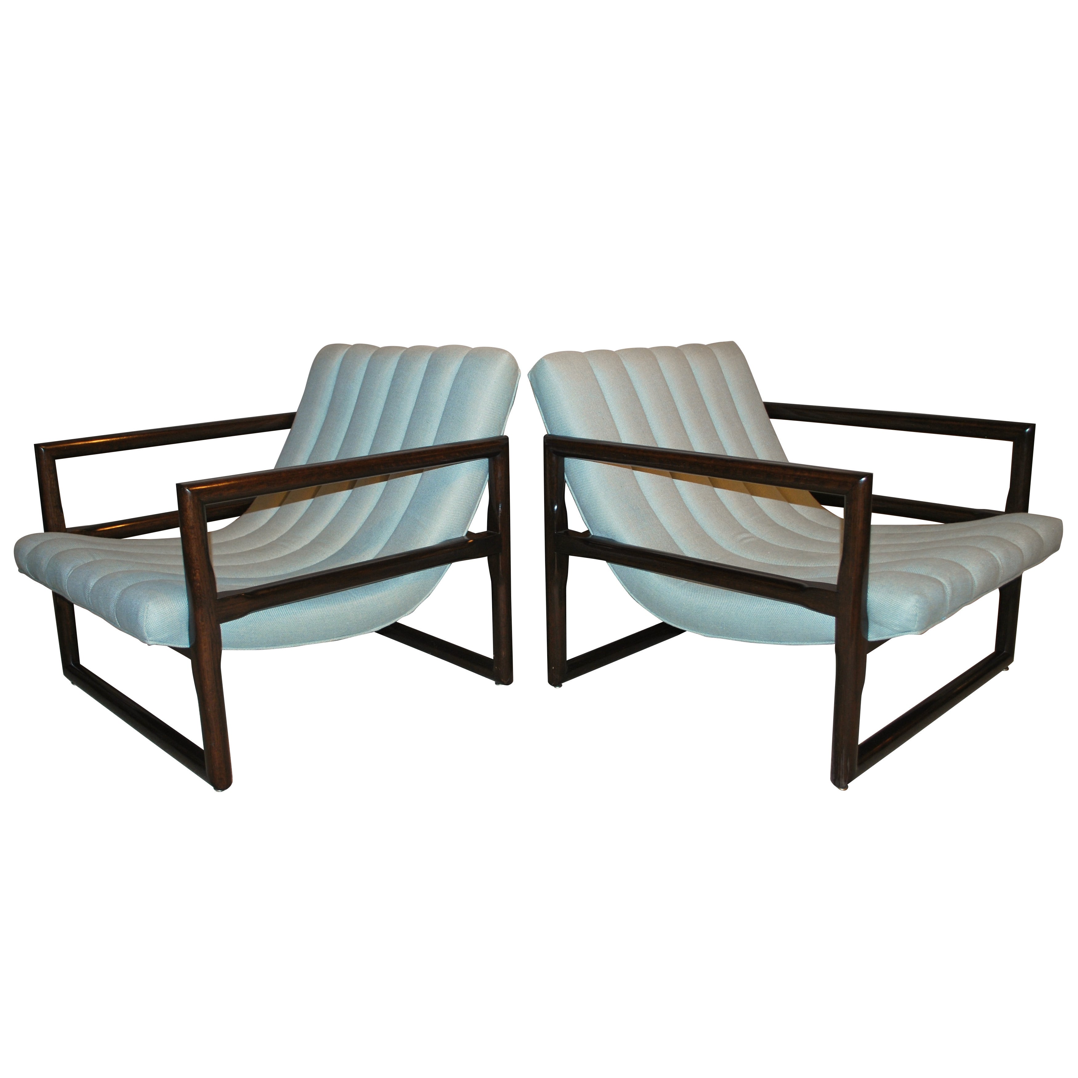 Pair of Lounge Chairs For Sale at 1stDibs