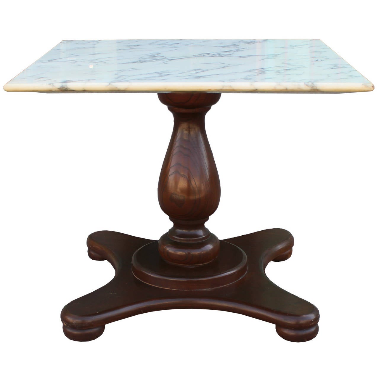Marble End Tables For Sale Pair of Stunning Marble End Tables For Sale at 1stdibs