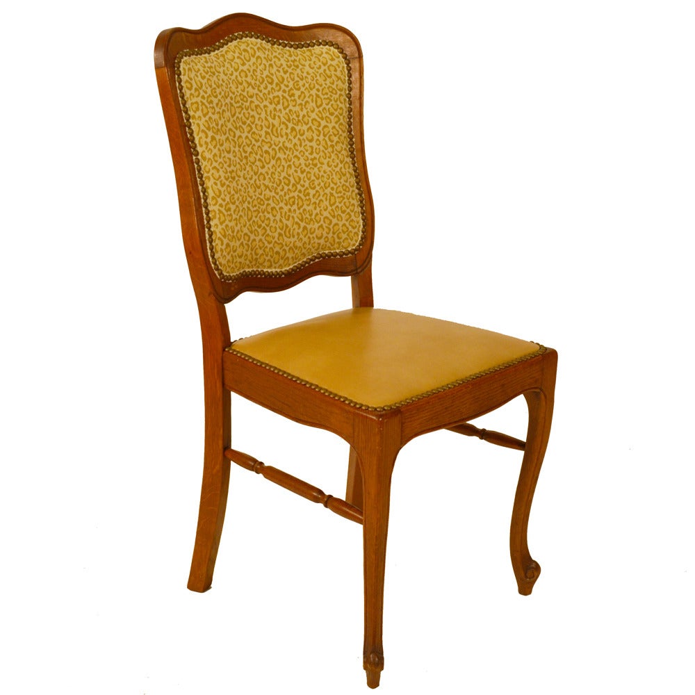 Set of Six Country French Dining Chairs For Sale at 1stDibs