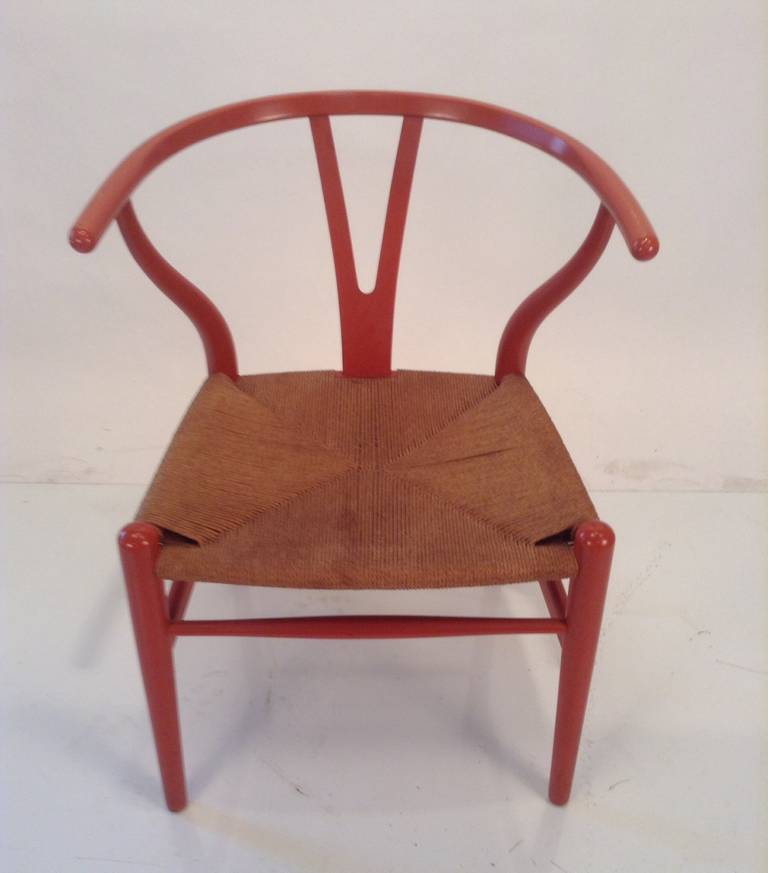 Early Original Hans Wegner Wishbone, , Y Chair, , Carl Hansen, Denmark