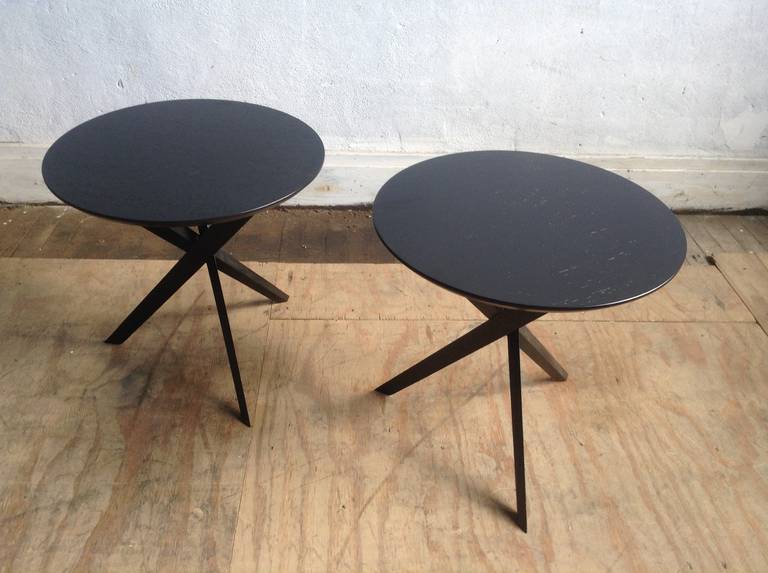 James Irvine ,table 29,,classic Modernist Pair Of End Tables, at 1stDibs