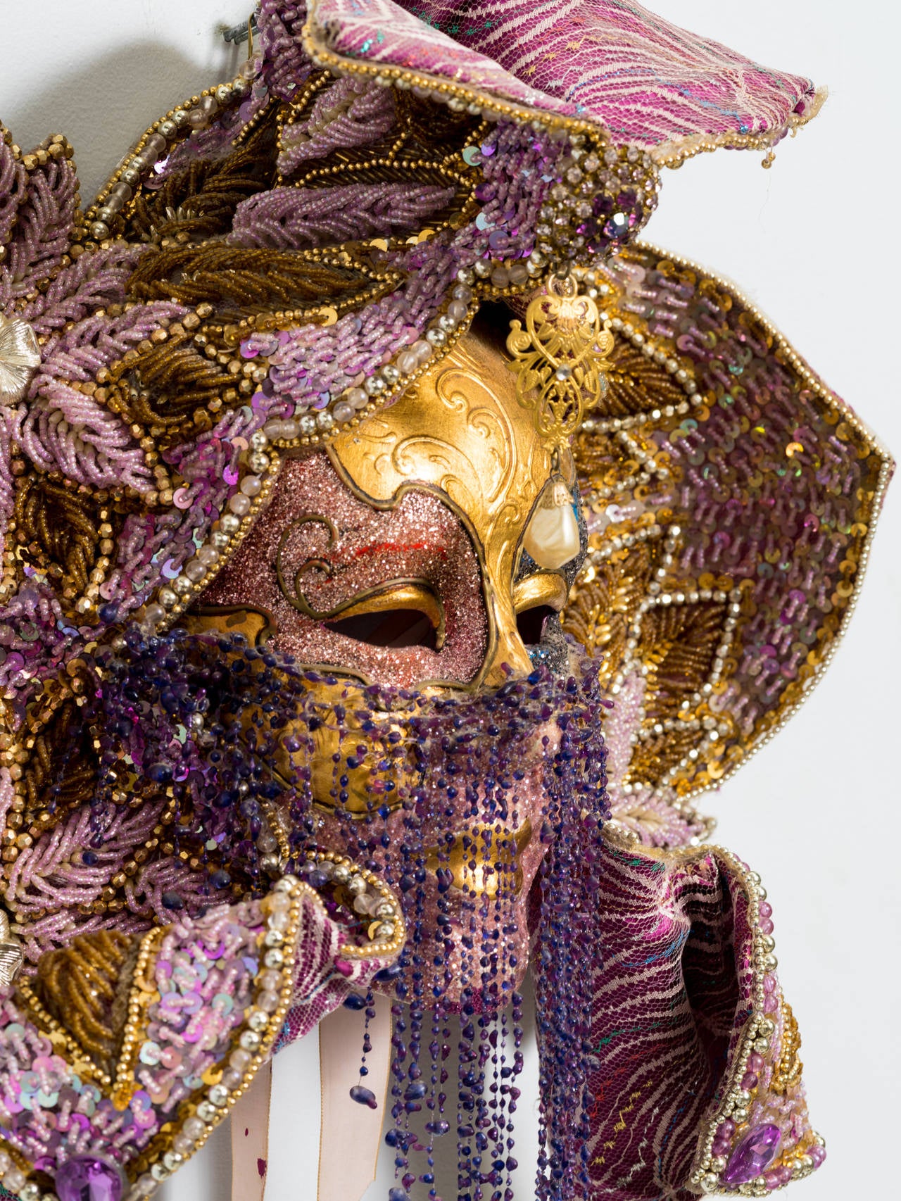 Handmade Carnival Mask at 1stdibs