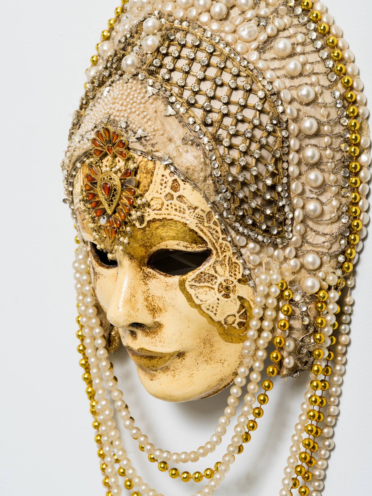 Handmade Carnival Mask For Sale at 1stdibs