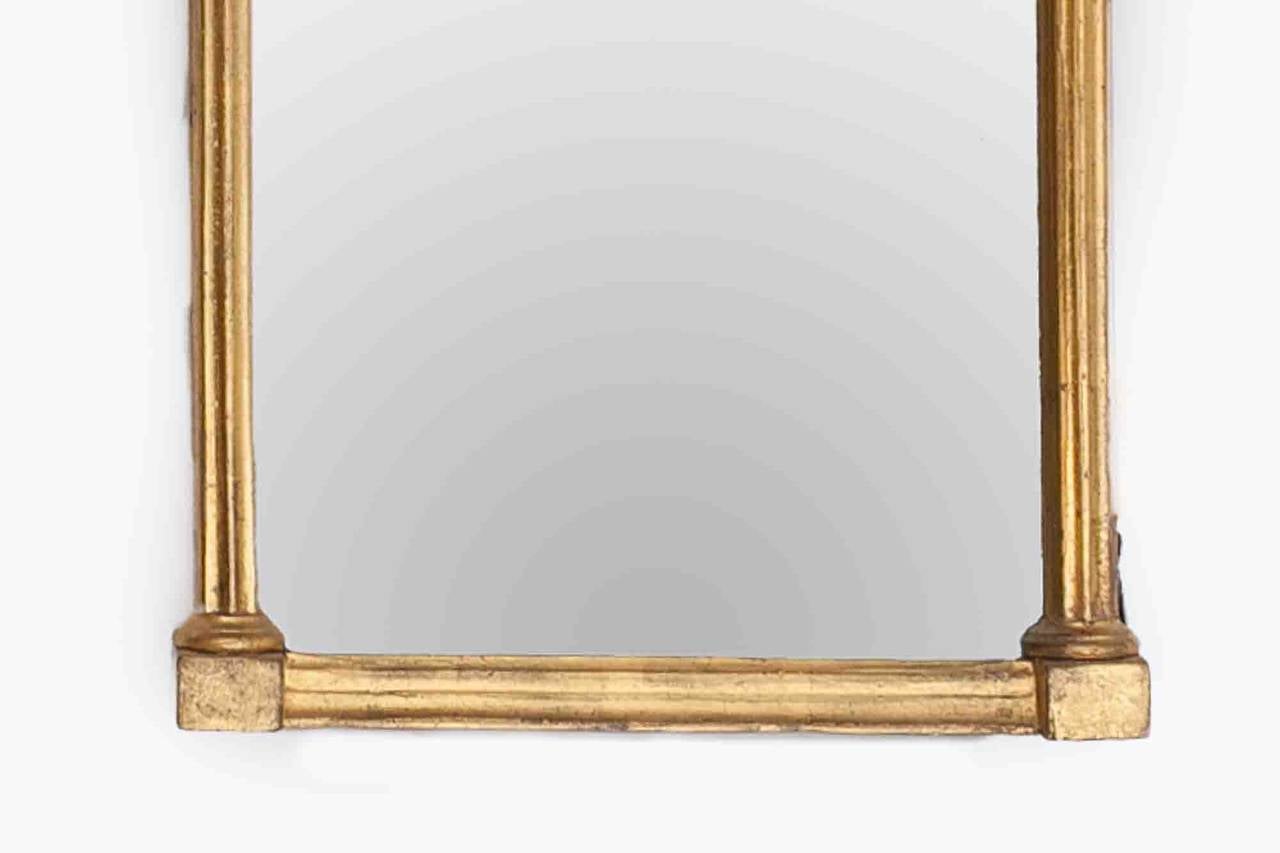 Early 19th Century American Verre Eglomise Wall Mirror For Sale at 1stDibs eglomise mirror for