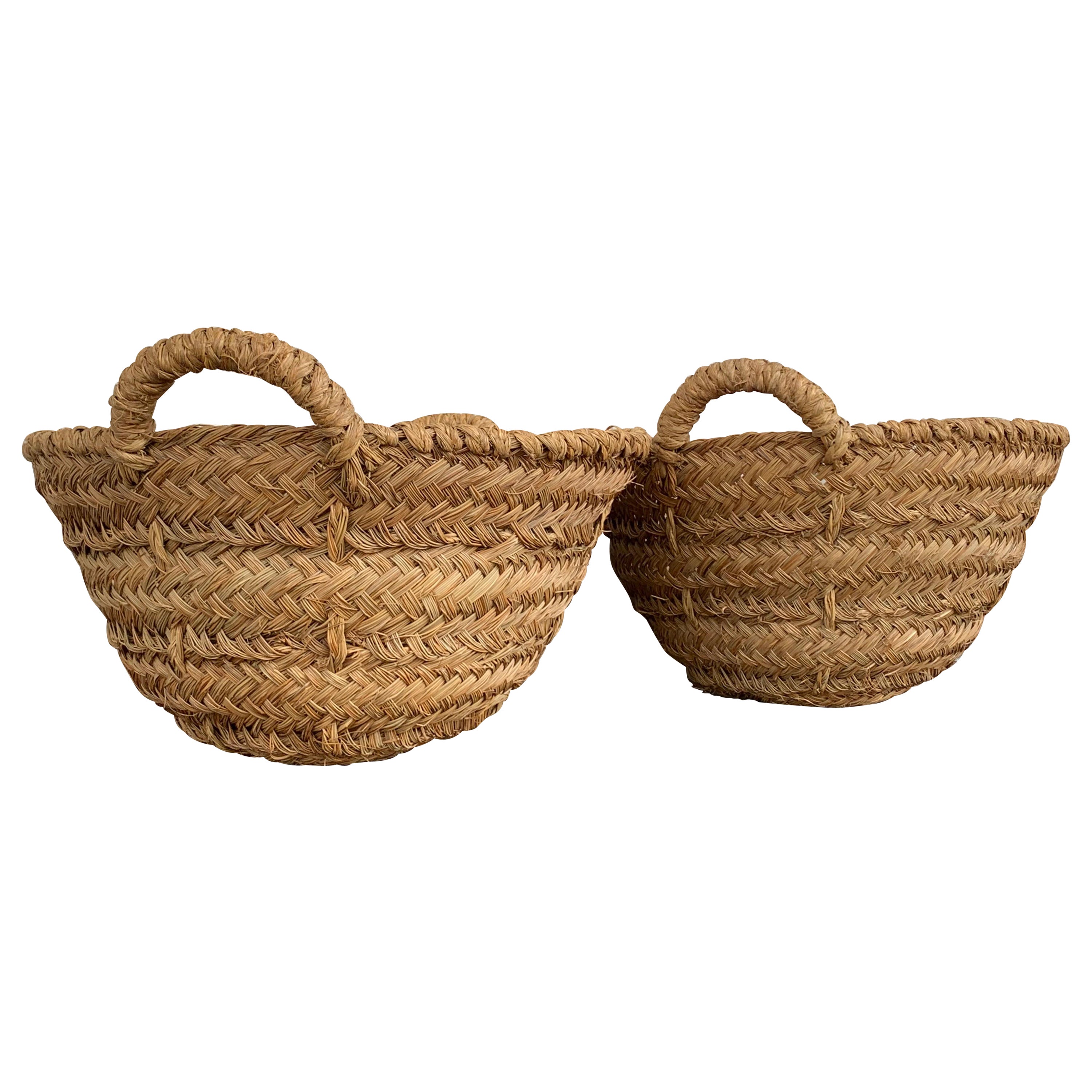 Woven Wicker Elephant Basket at 1stDibs