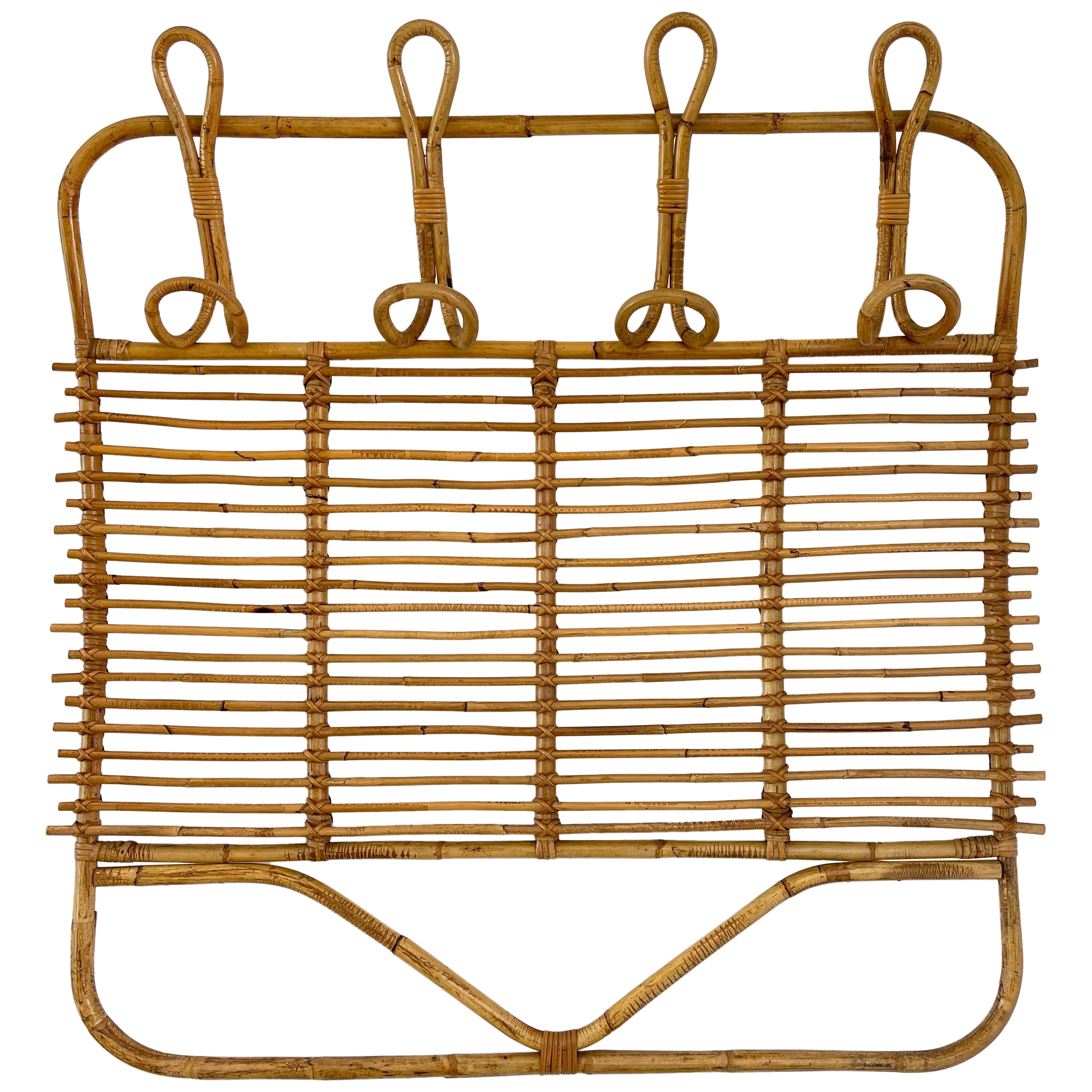 Italian Bamboo Coat Rack For Sale at 1stDibs