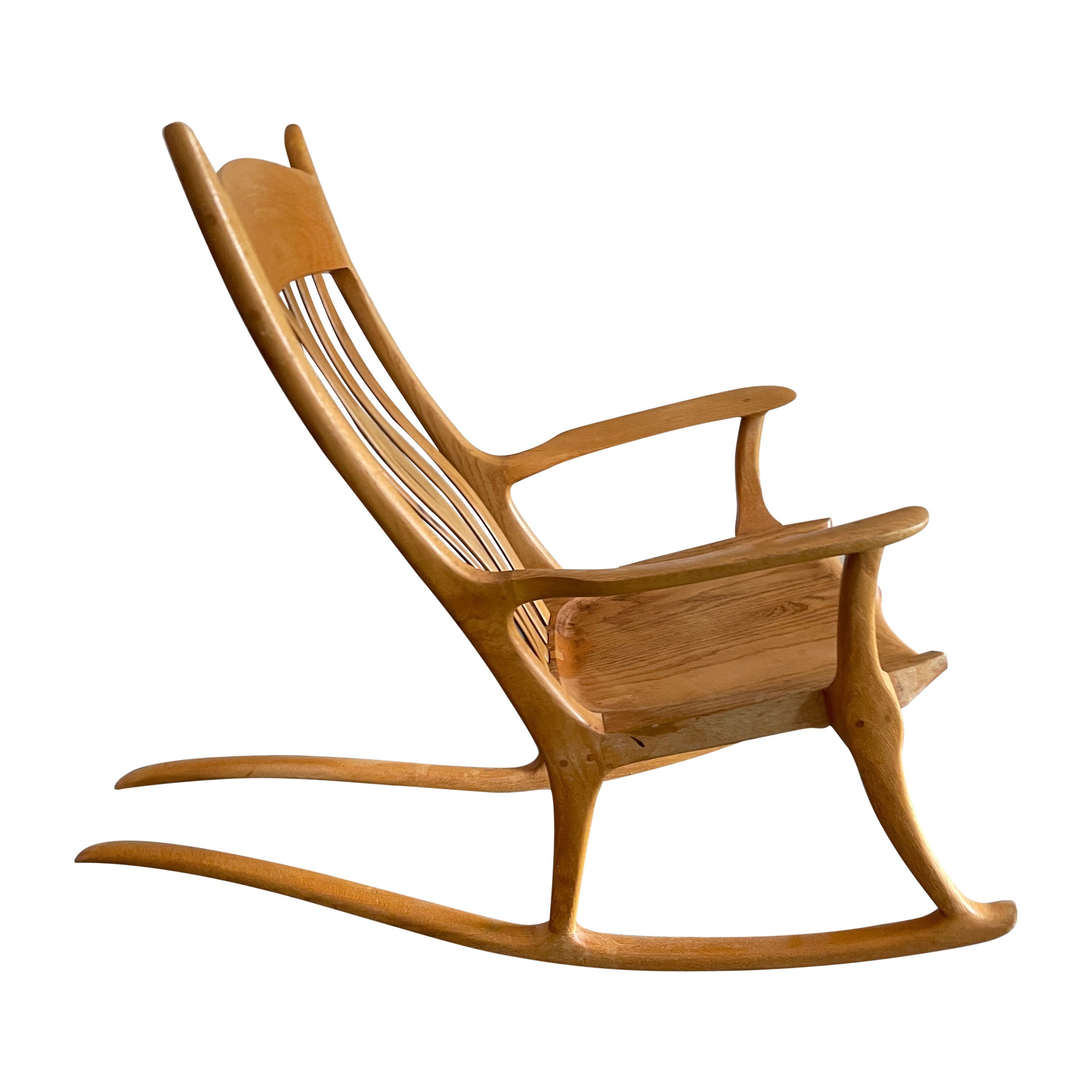 Sam Maloof Rocking Chair at 1stDibs