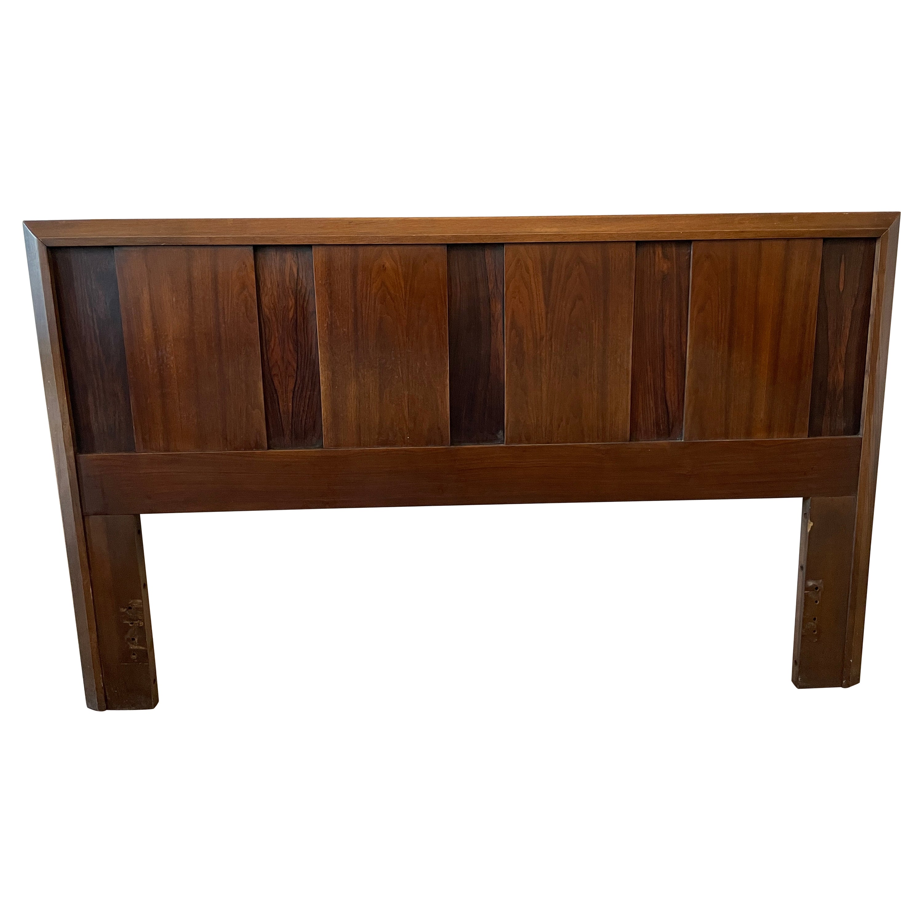 Karges Carved Mahogany Queen Size Headboard at 1stDibs