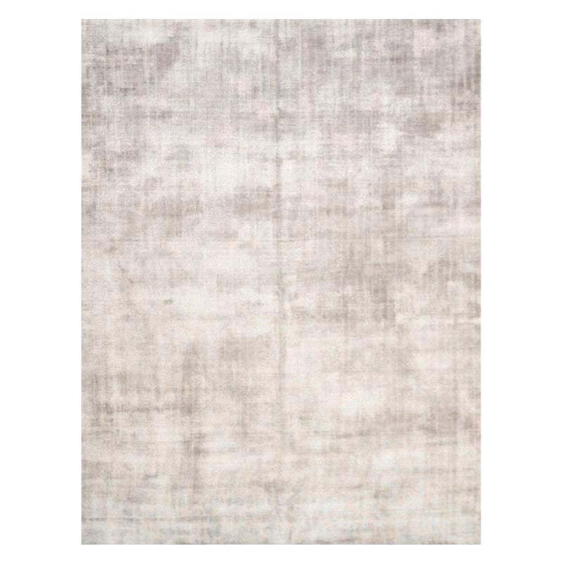 Soft Vintage Collection, Silk Grey Rug. For Sale at 1stDibs