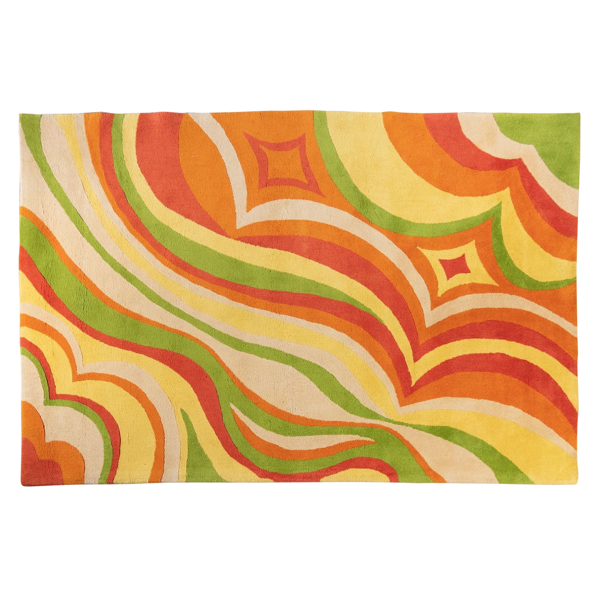 Beautiful Modern Abstract Carpet by Edward Fields For Sale at 1stDibs