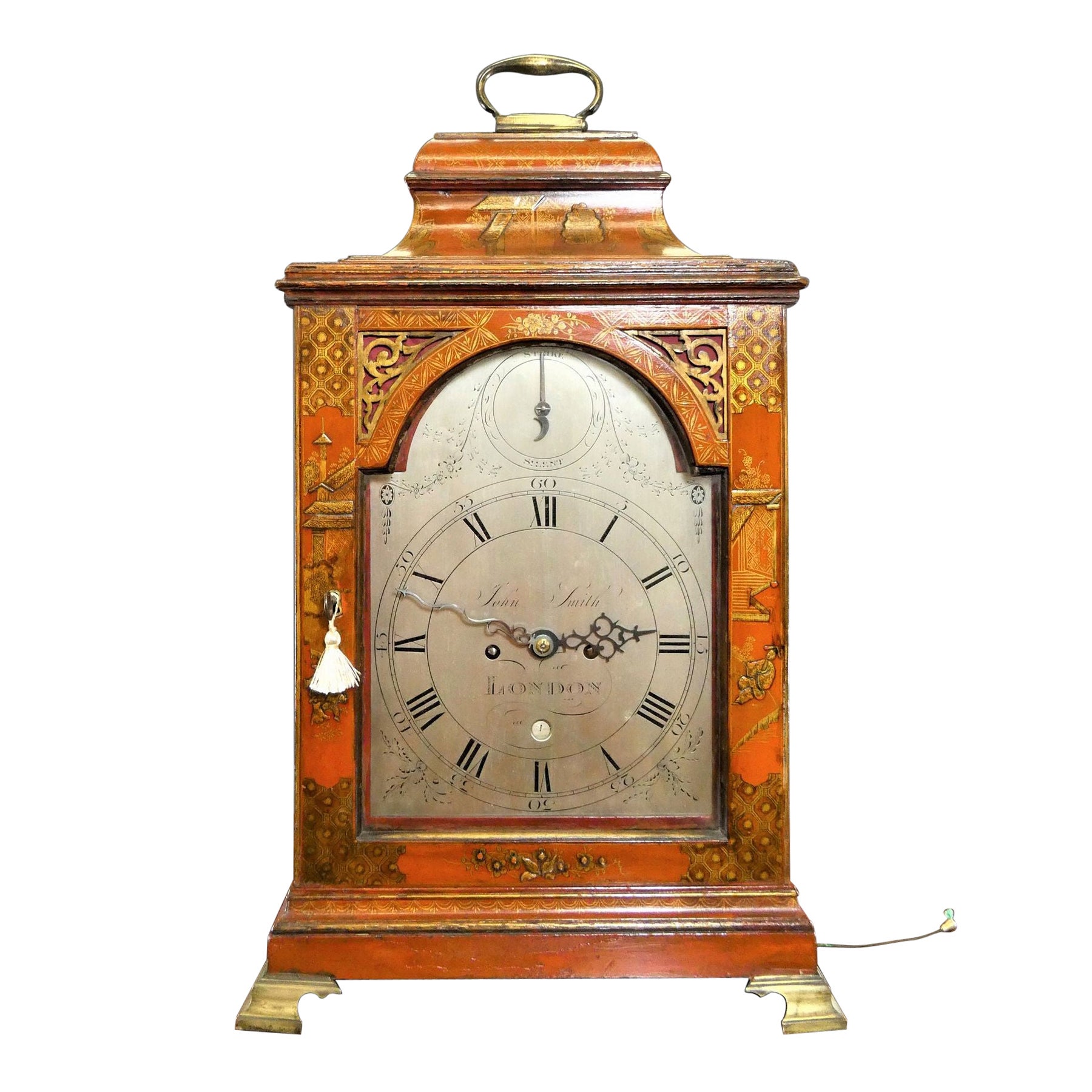 1920s Small English Mantle Clock by John Smith of London at 1stDibs