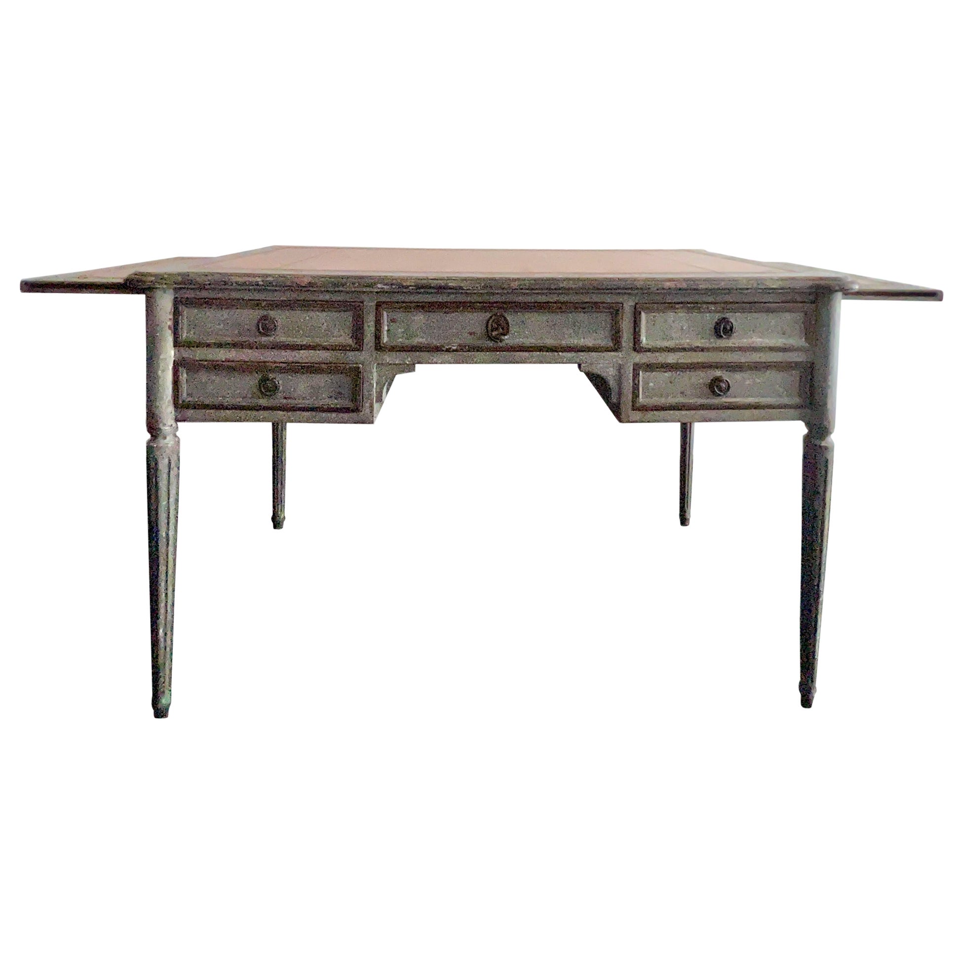 One of a kind Bureau Plat at 1stDibs
