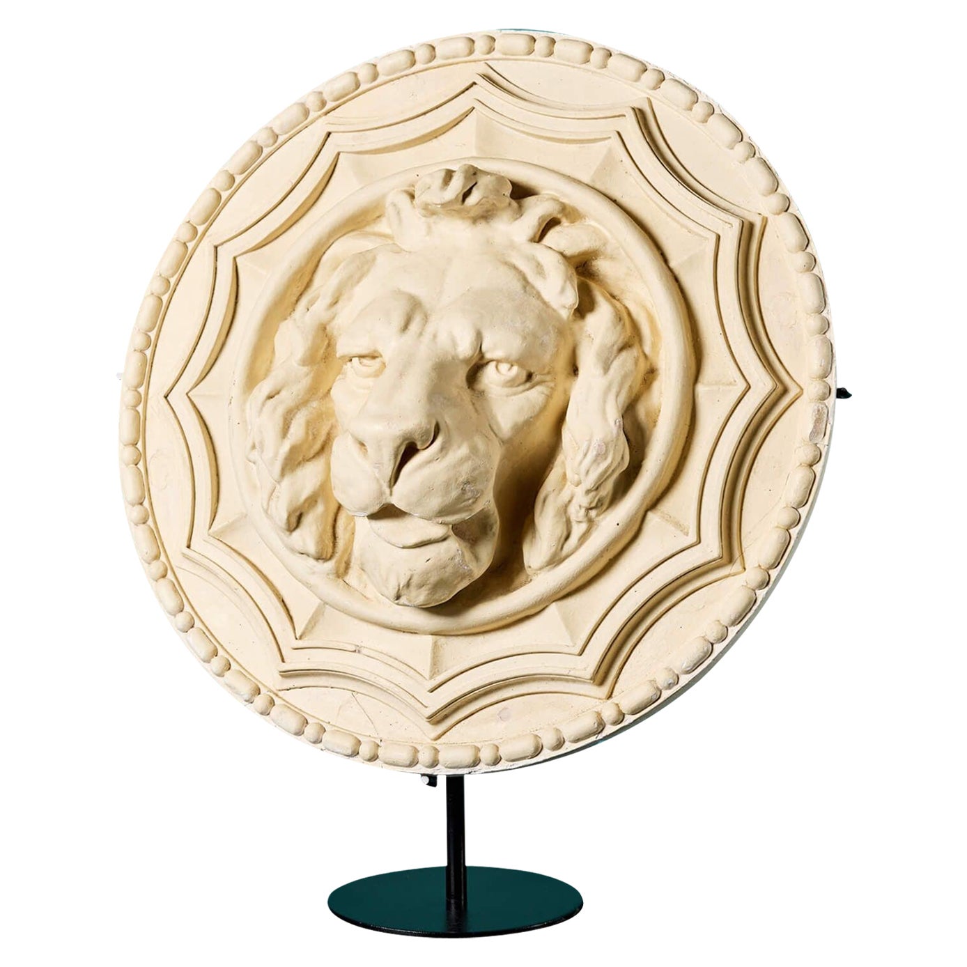 Plaster Lion 54 For Sale on 1stDibs plaster lion statue