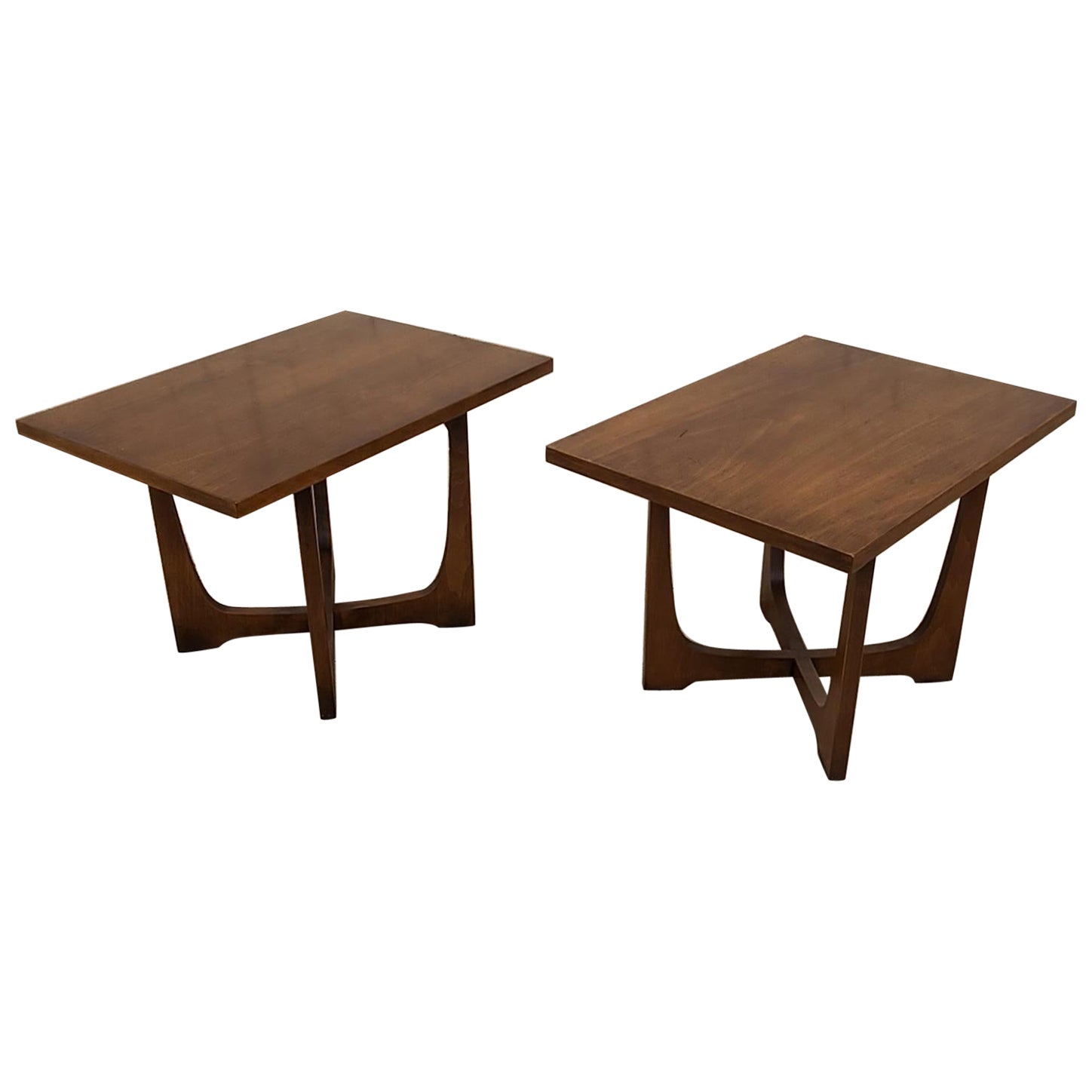 Vintage MidCentury Broyhill Brasilia Side Table at 1stDibs broyhill