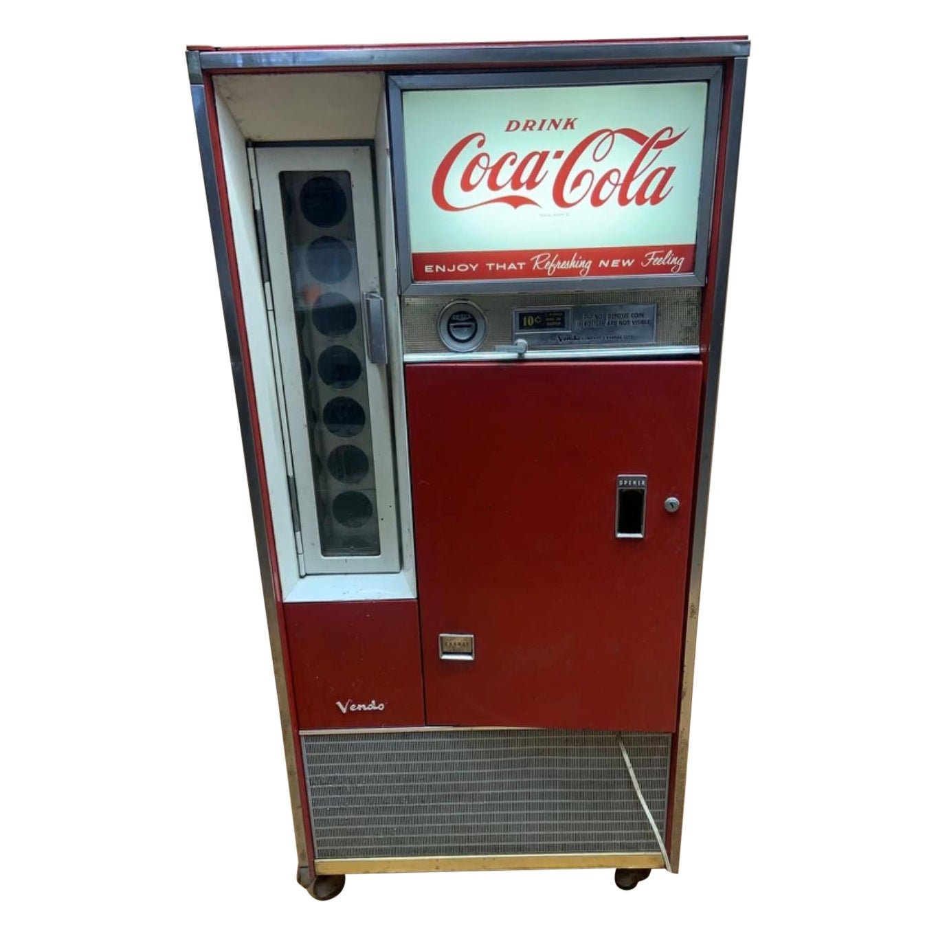 Vintage 1965 CocaCola Vending Machine For Sale at 1stDibs old coke