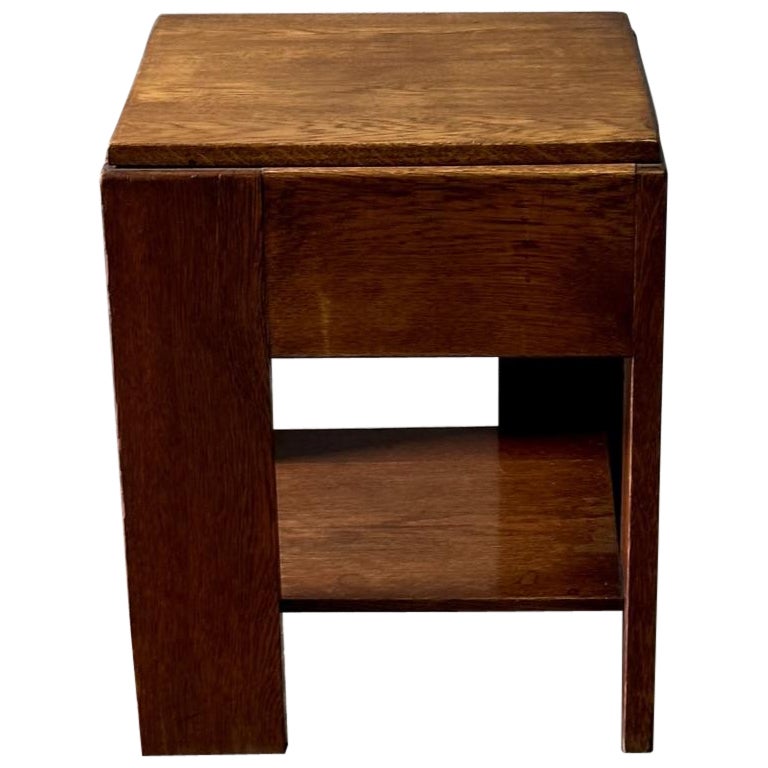 Haagse School Side Table For Sale at 1stDibs