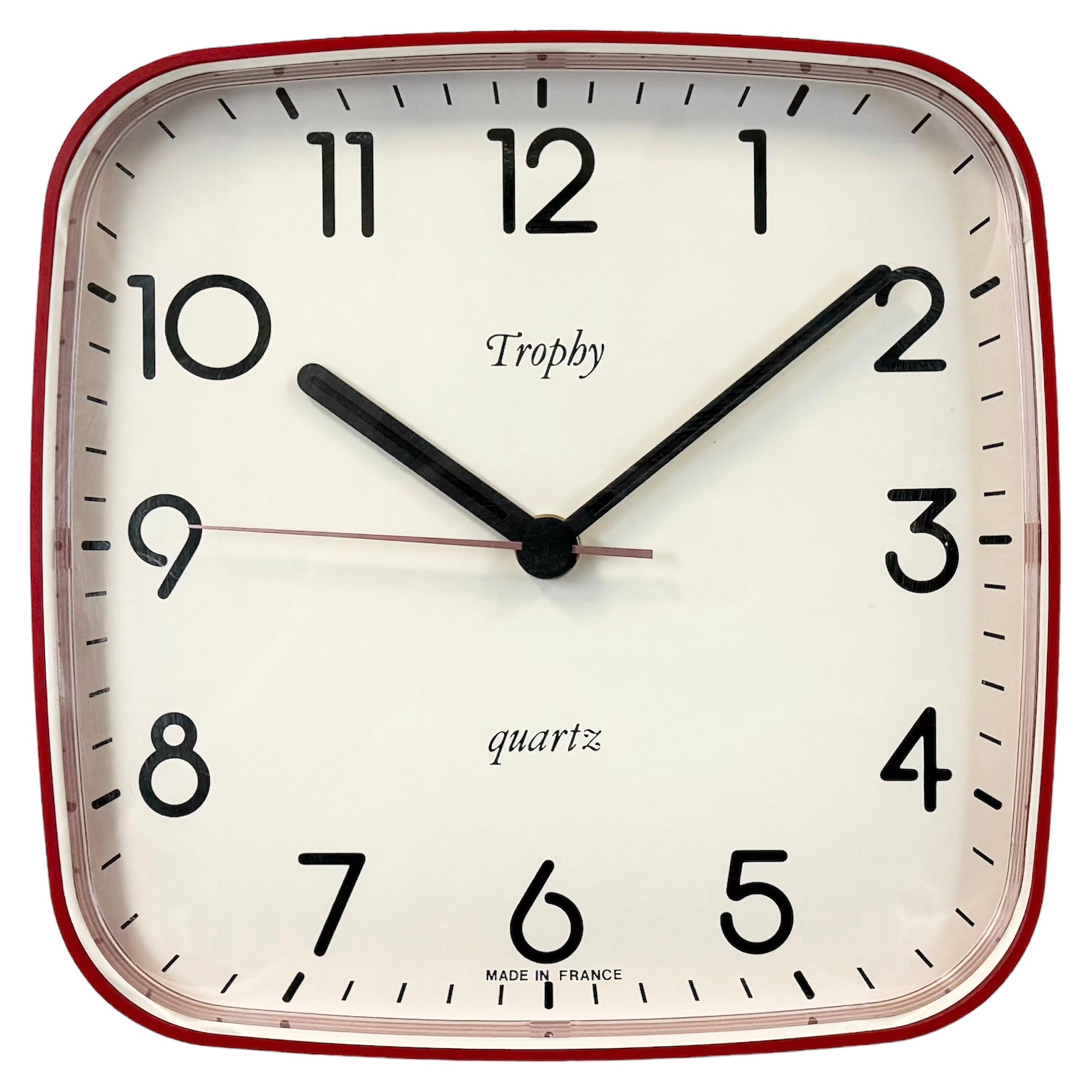 Rosle Stainless Steel Wall Clock from Germany, Circa 1990s at 1stDibs