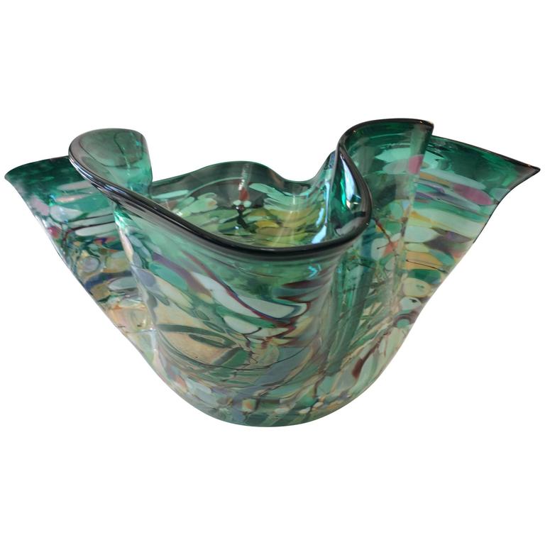Murano Glass Bowl For Sale at 1stdibs