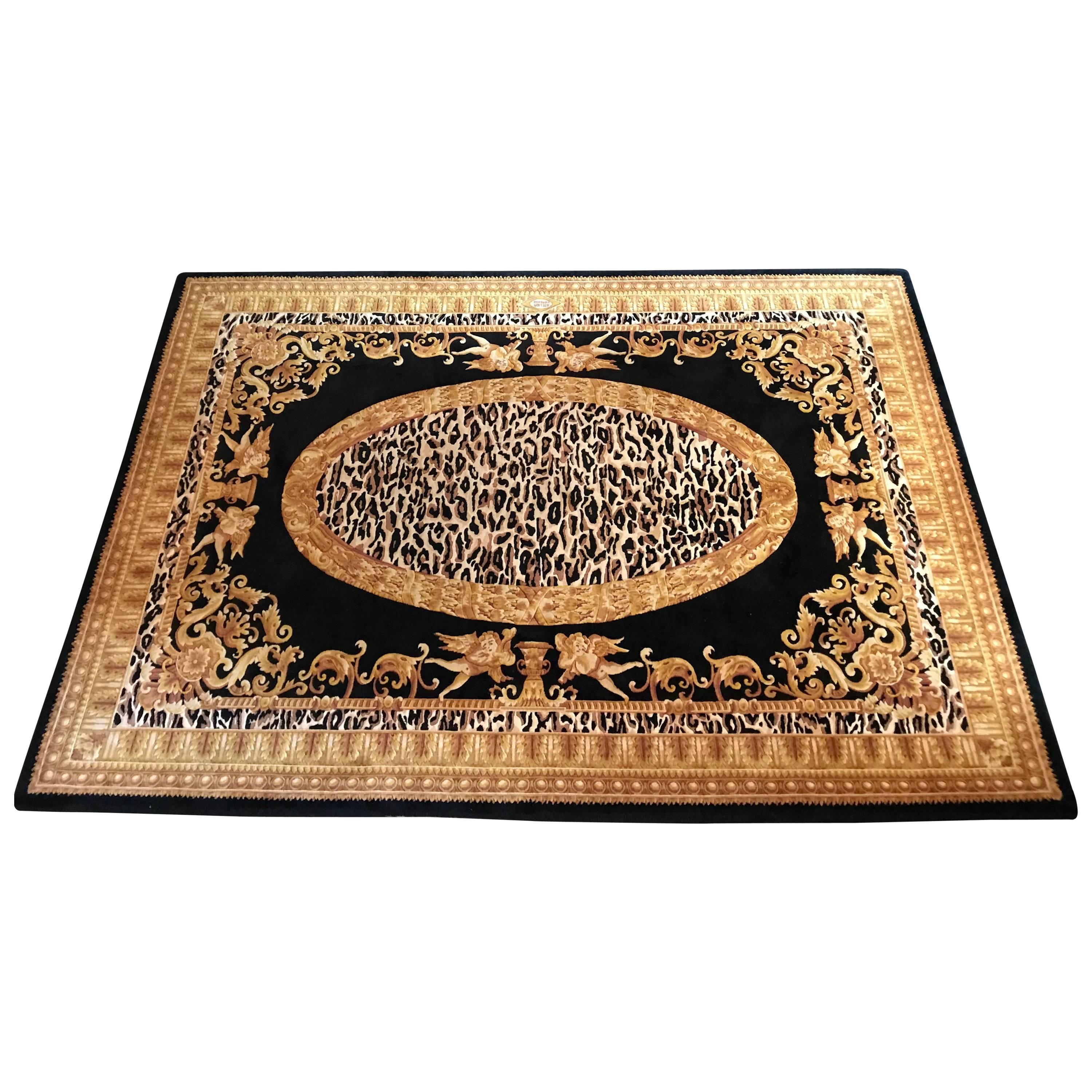 Gianni Versace Wool Rug at 1stDibs versace rugs for sale, versace rug for sale, versace area rug