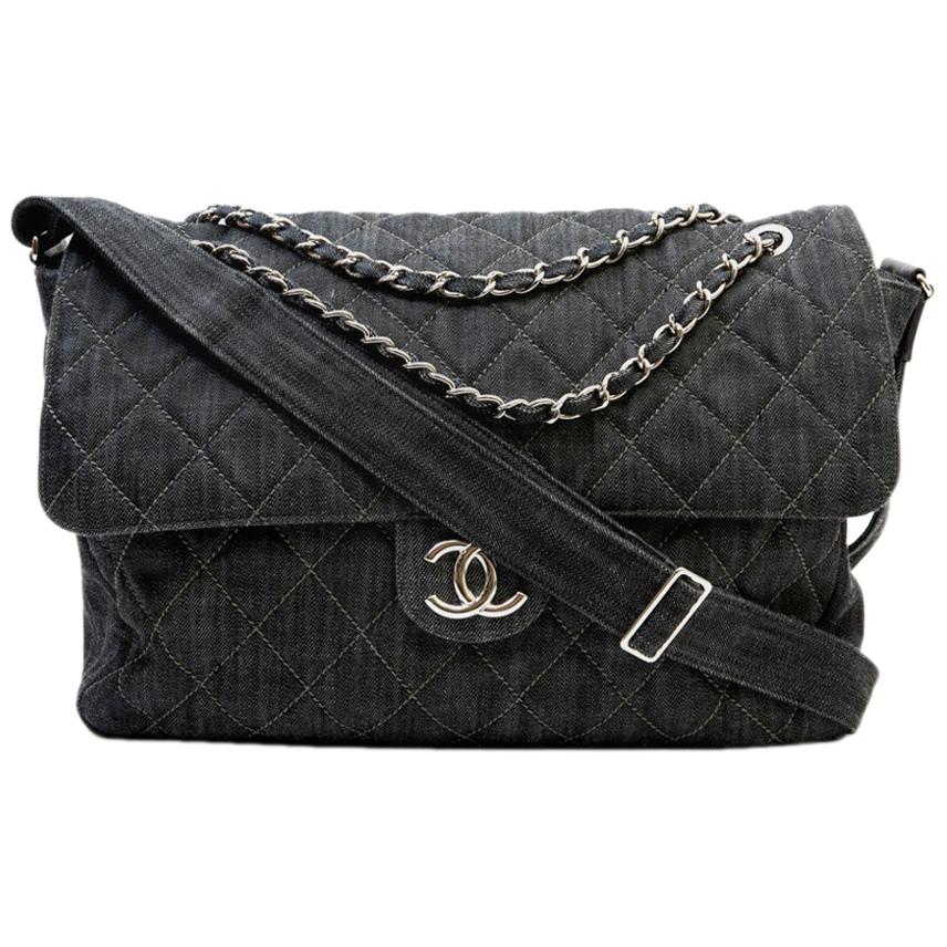 Chanel Denim Bag 27 For Sale on 1stDibs