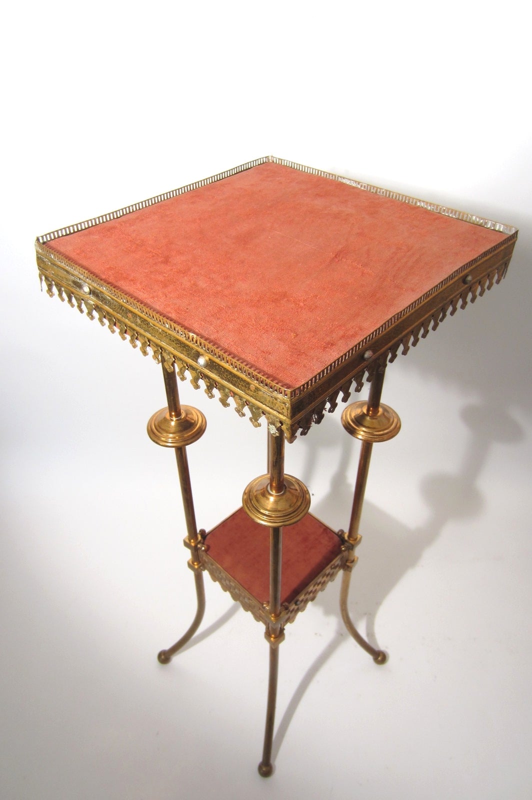 Attributed Charles Parker Aesthetic Victorian Bronze Pedestal Table